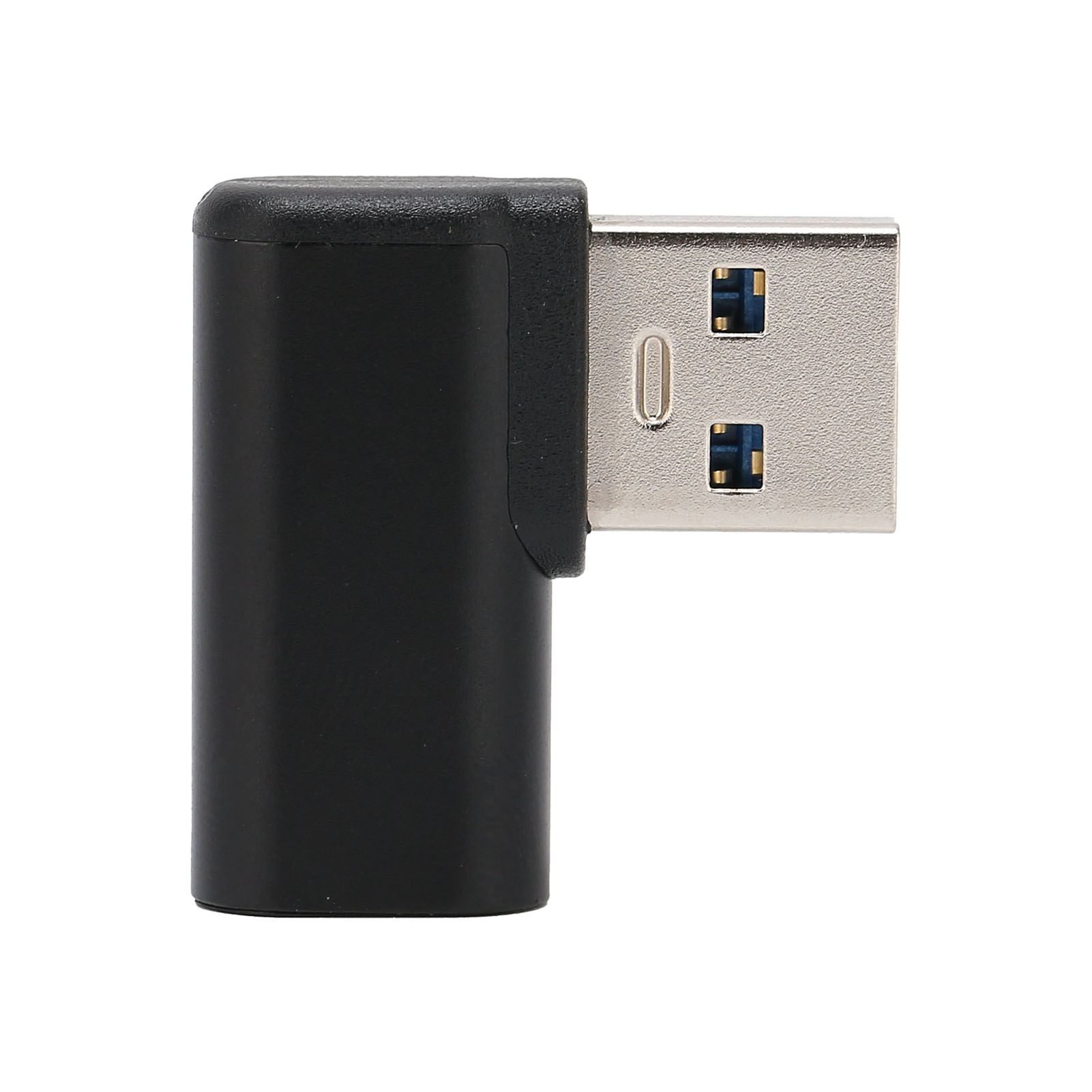 Rechtwinkliger (90°) Usb-a 3.0 Stecker Auf Usb-c Buchse Adapter Für Computer