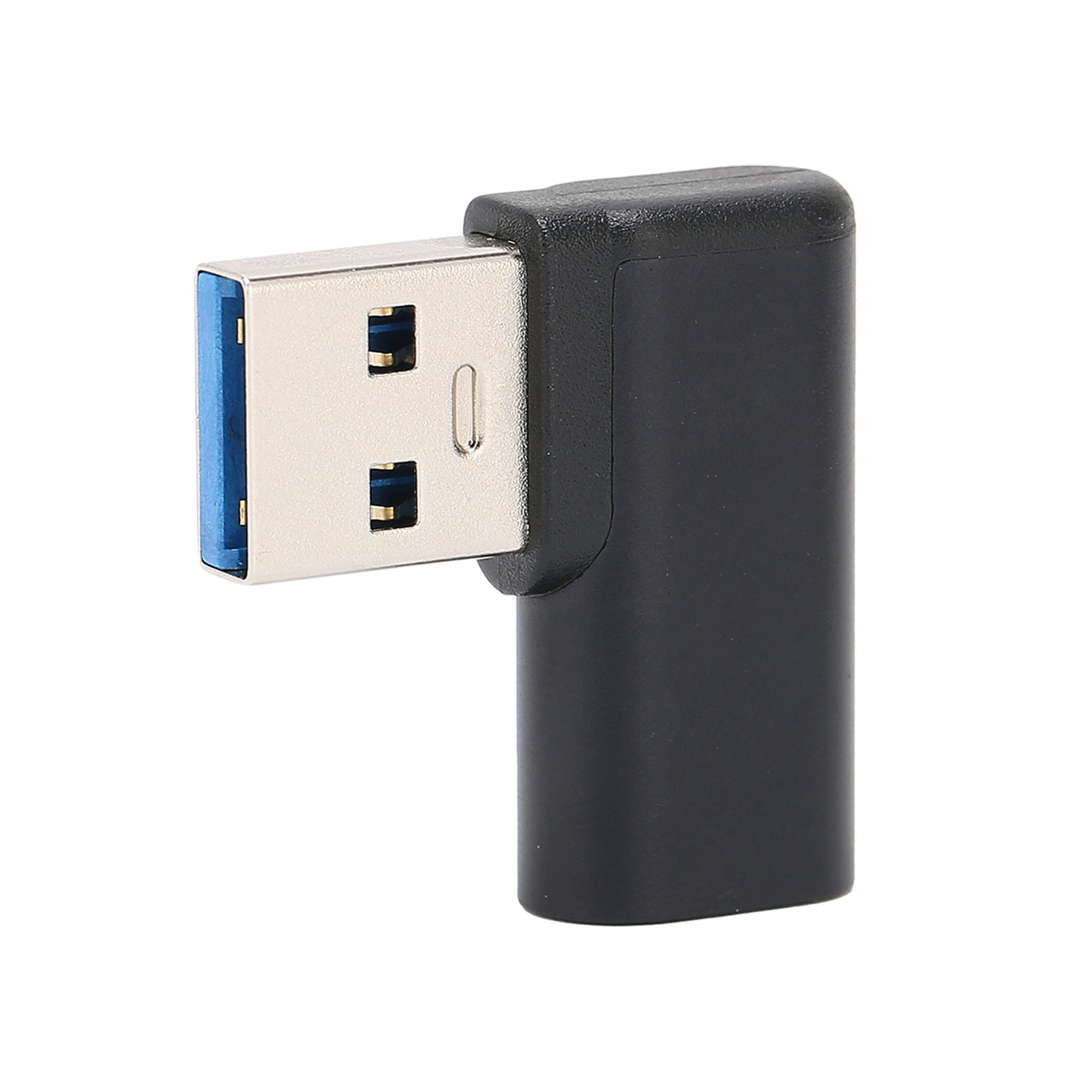 Linkswinkliger (90°) Usb-a 3.0 Stecker Auf Typ-c Buchse Adapter Für Android-computer