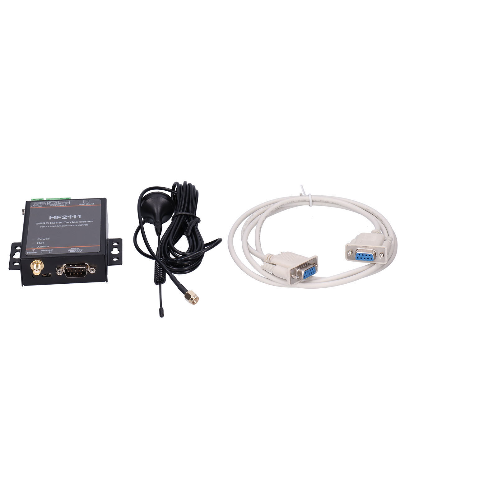 Gprs Zu Rs232/422/485 Serieller Geräteserver-konverter Für Tcp/udp Dc9-36v Hf-2111