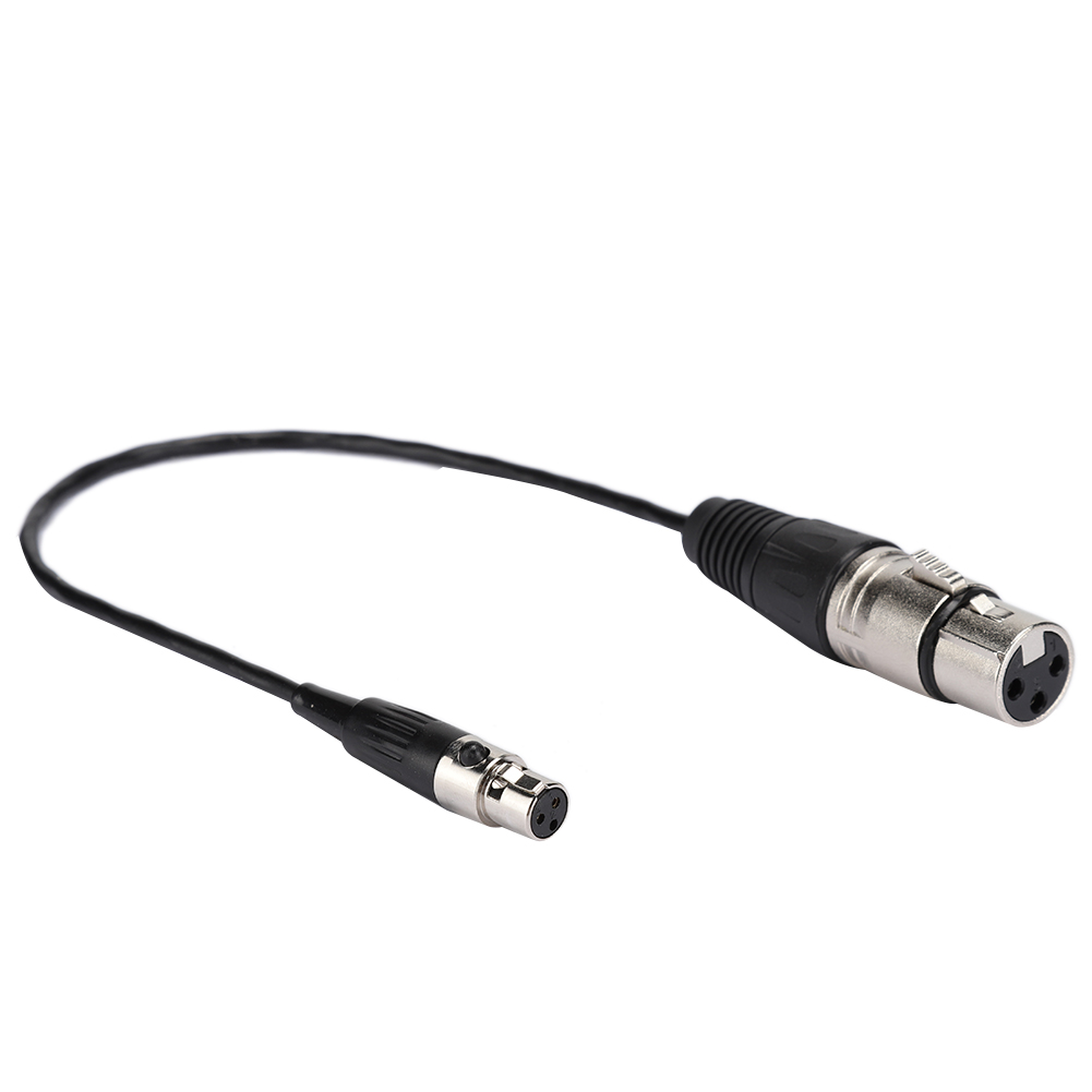 Mini-xlr-3-pin-buchse Auf Xlr-3-pin-buchse-audiokabel Für Digitale Spiegelreflexkameras (standard-mikrofonanschluss).