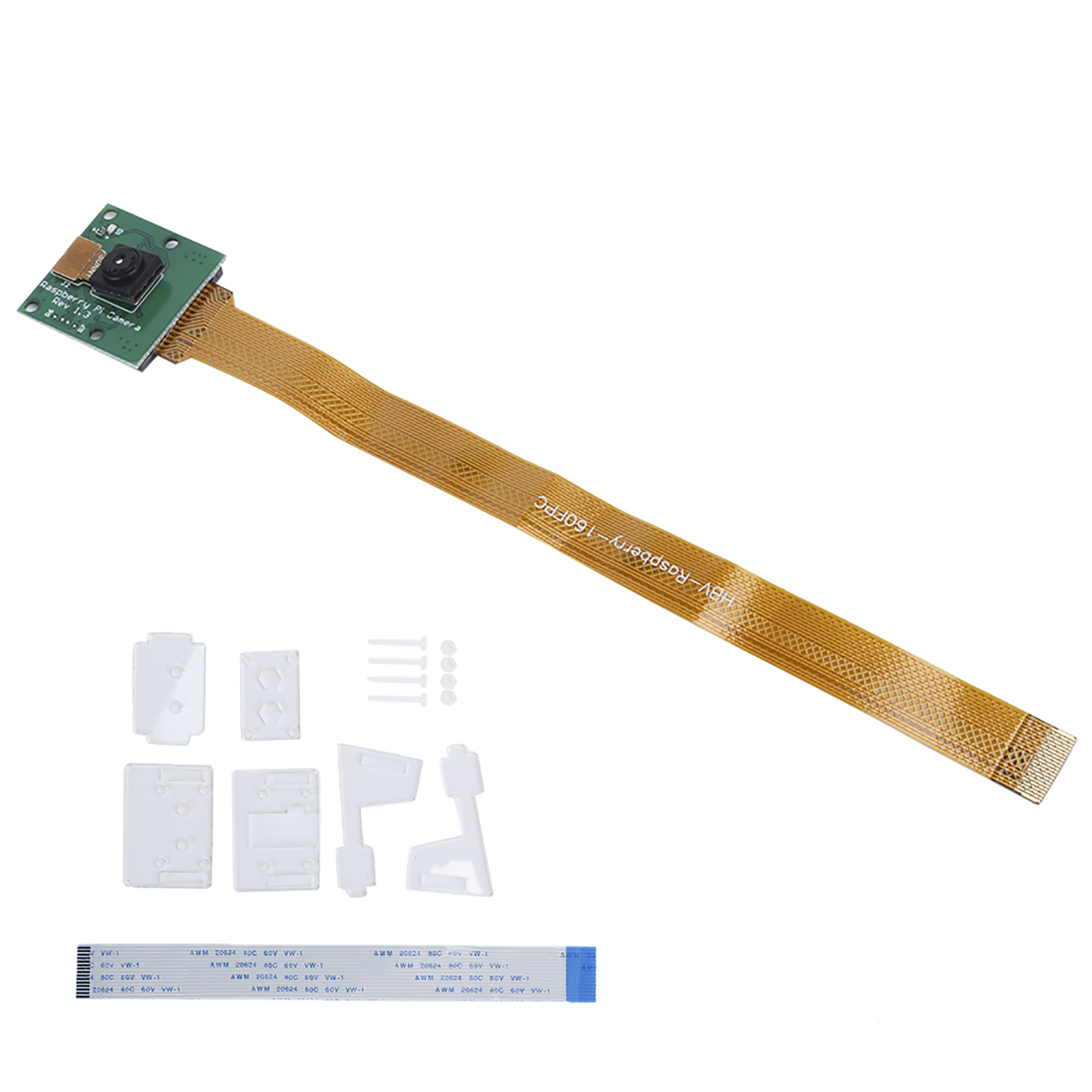 Kamera-kit Für Raspberry Pi 3: Kameramodul, Halterung Und 15 Cm Kabel Für Zero 1.3/zero W