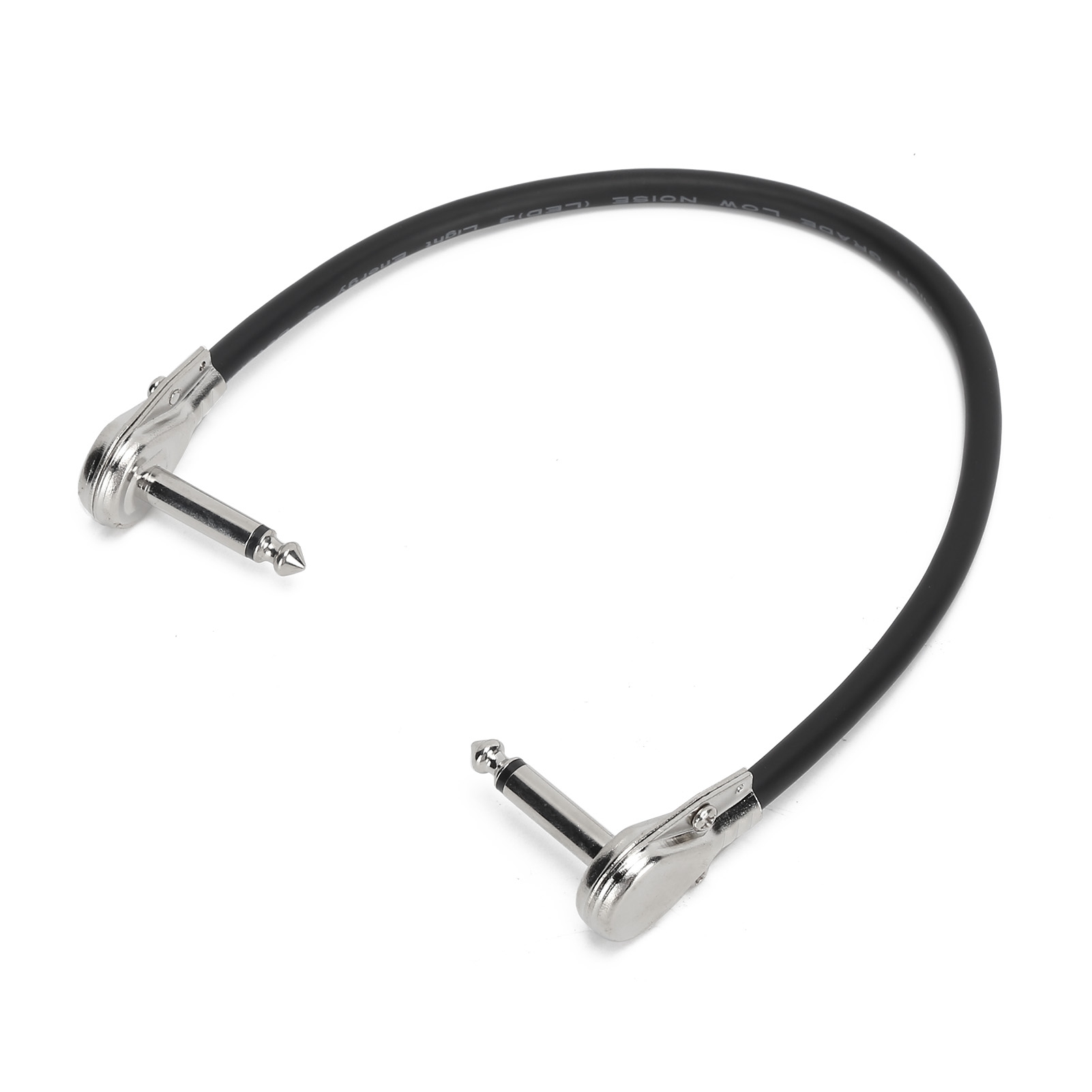 Audiokabel Für Das Jorindo Jd6226 E-gitarren-effektpedal, Rechtwinklig, 6,35 Mm, 15 Cm