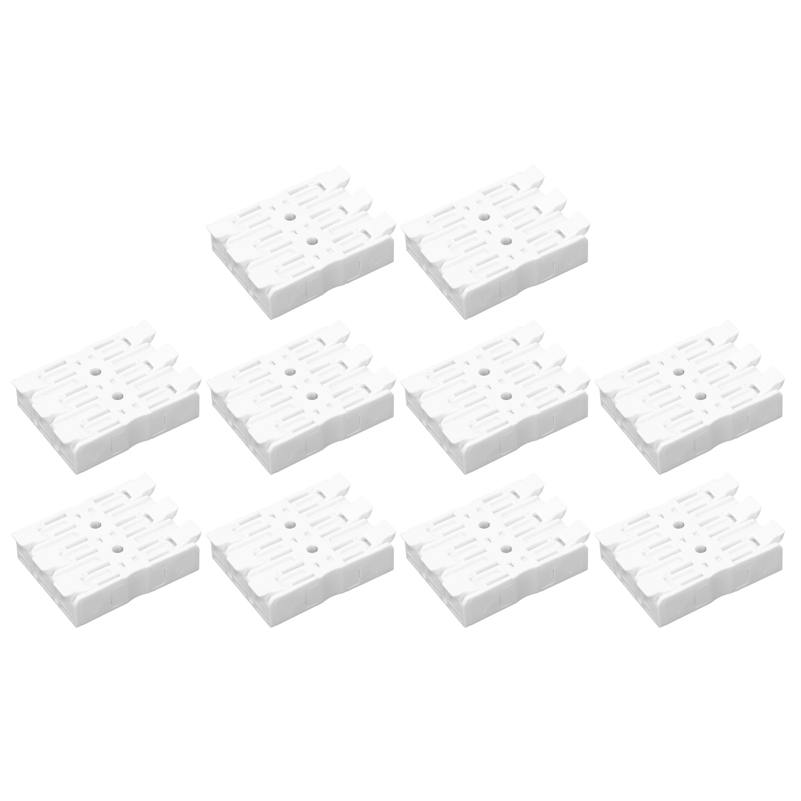 Packung Mit 10 928-3p-verdrahtungsklemmen, Doppelten Steckverbindern, Schnellanschlussklemmen Für Den Bau