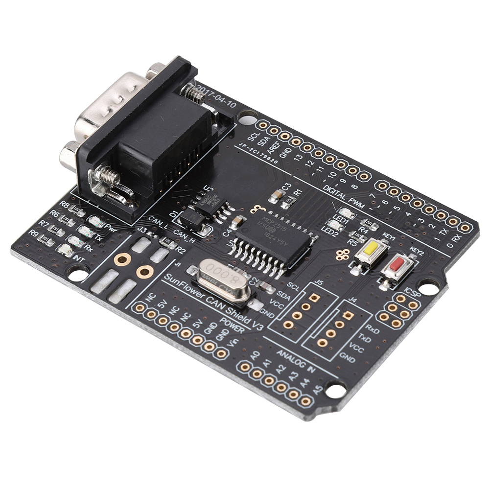 Hw-a001 Can-bus-shield Mcp2515 Erweiterungsplatine Zur Unterstützung Des Can 2.0-protokolls