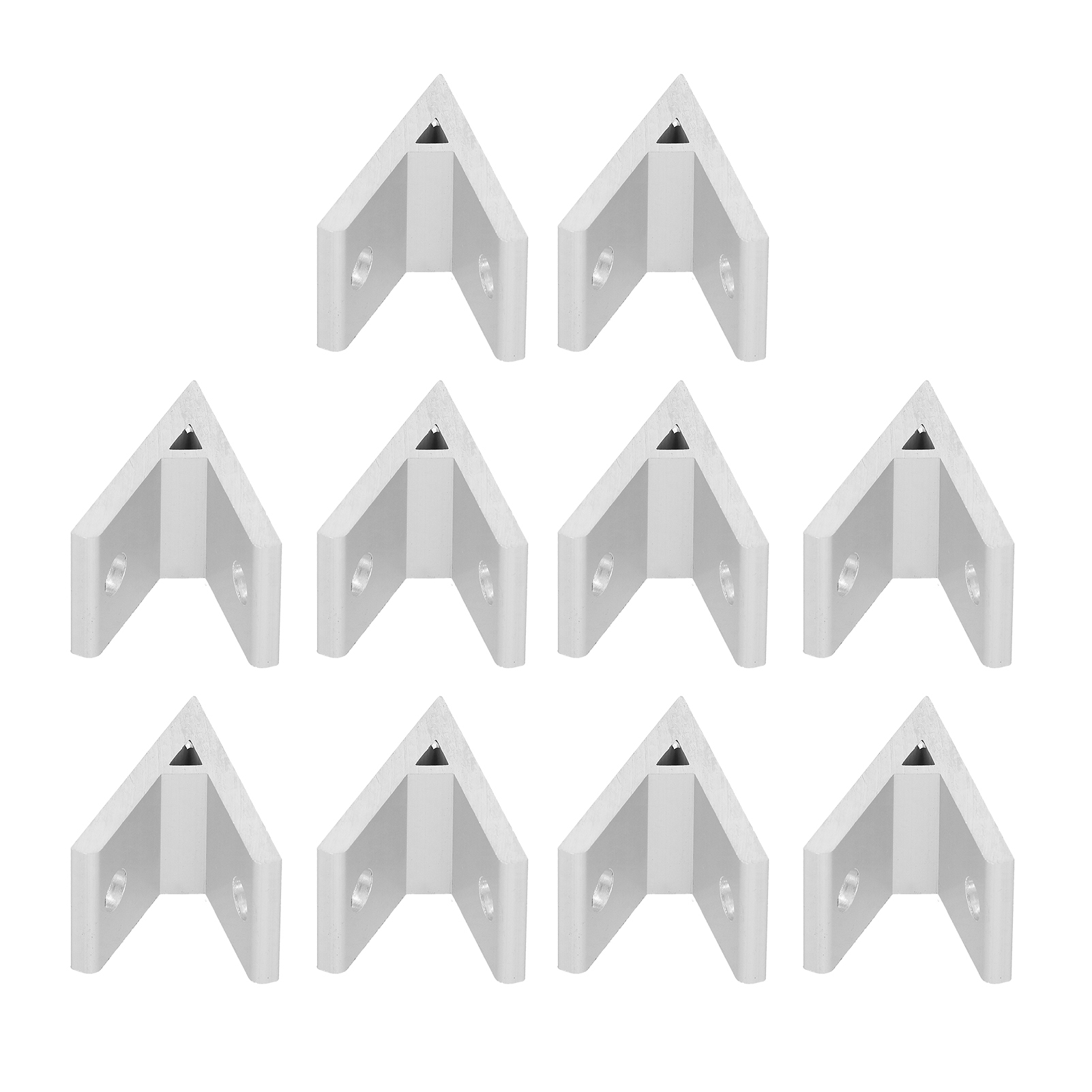 10 Stück Winkelverbinder Aus Aluminium Für Industrieprofile 203040455060404040-45°