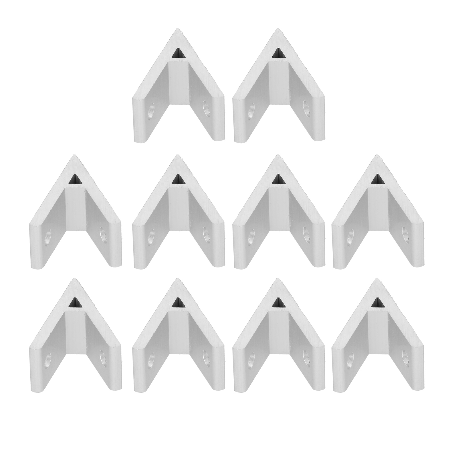 10 Stück Winkelverbinder Aus Aluminium Für Industrieprofile 2030404550603030-45°