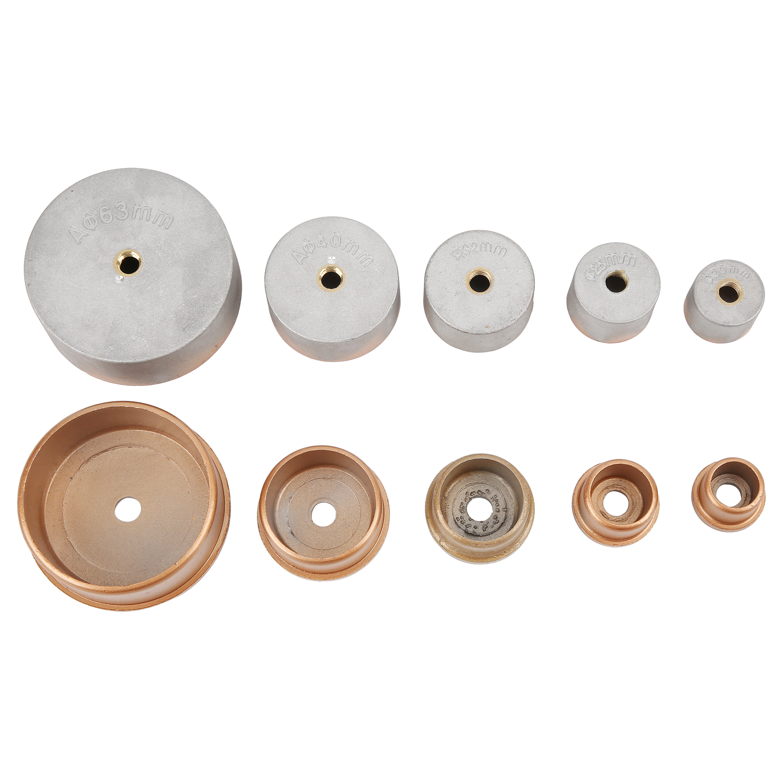 10 Düsenaufsätze Für Ppr-heißsiegelmaschinen, Für Durchmesser 63 Mm/40 Mm/32 Mm/25 Mm/20 Mm