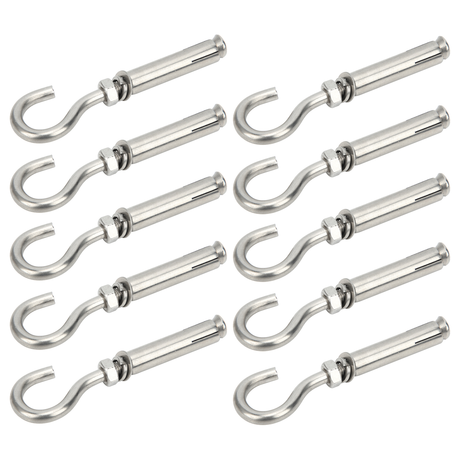 Packung Mit 10 Edelstahl-expansionsbolzen Mit Befestigungsloch Für Medizinische Kommunikationsgeräte