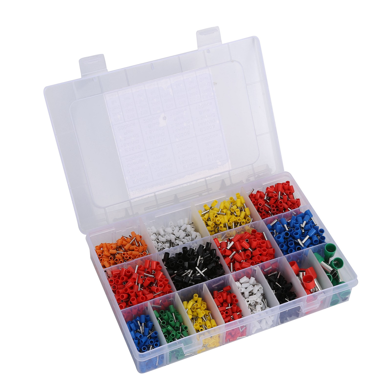 Set Mit 2120 Praktischen Und Temperaturbeständigen Ev-elektroanschlüssen Aus Pp-material.