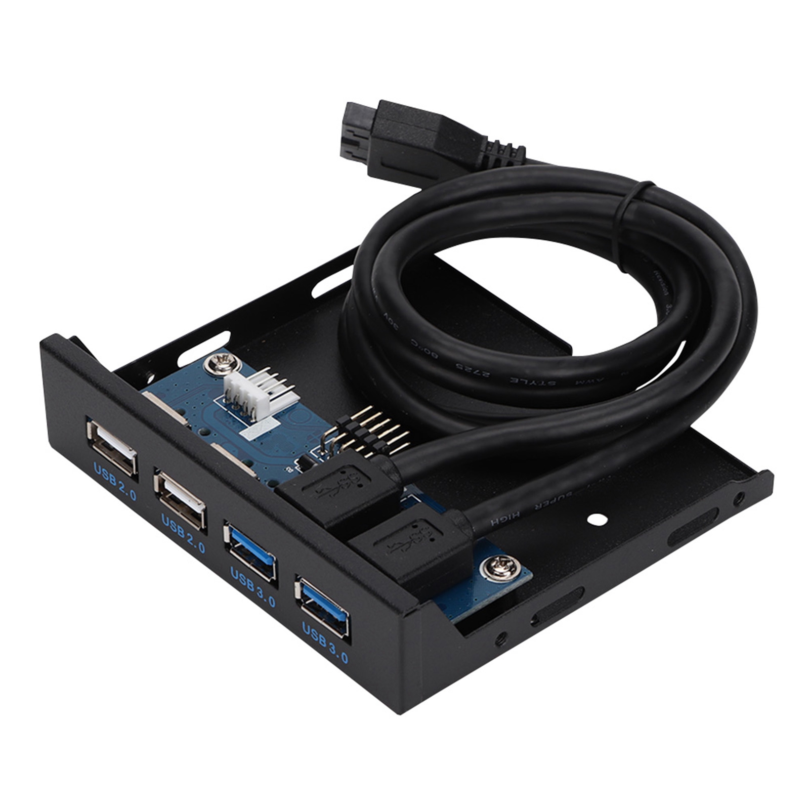 Erweiterungshub Mit 2 Usb 3.0-anschlüssen + 2 Usb 2.0-anschlüssen, Diskettenlaufwerk An Der Vorderseite