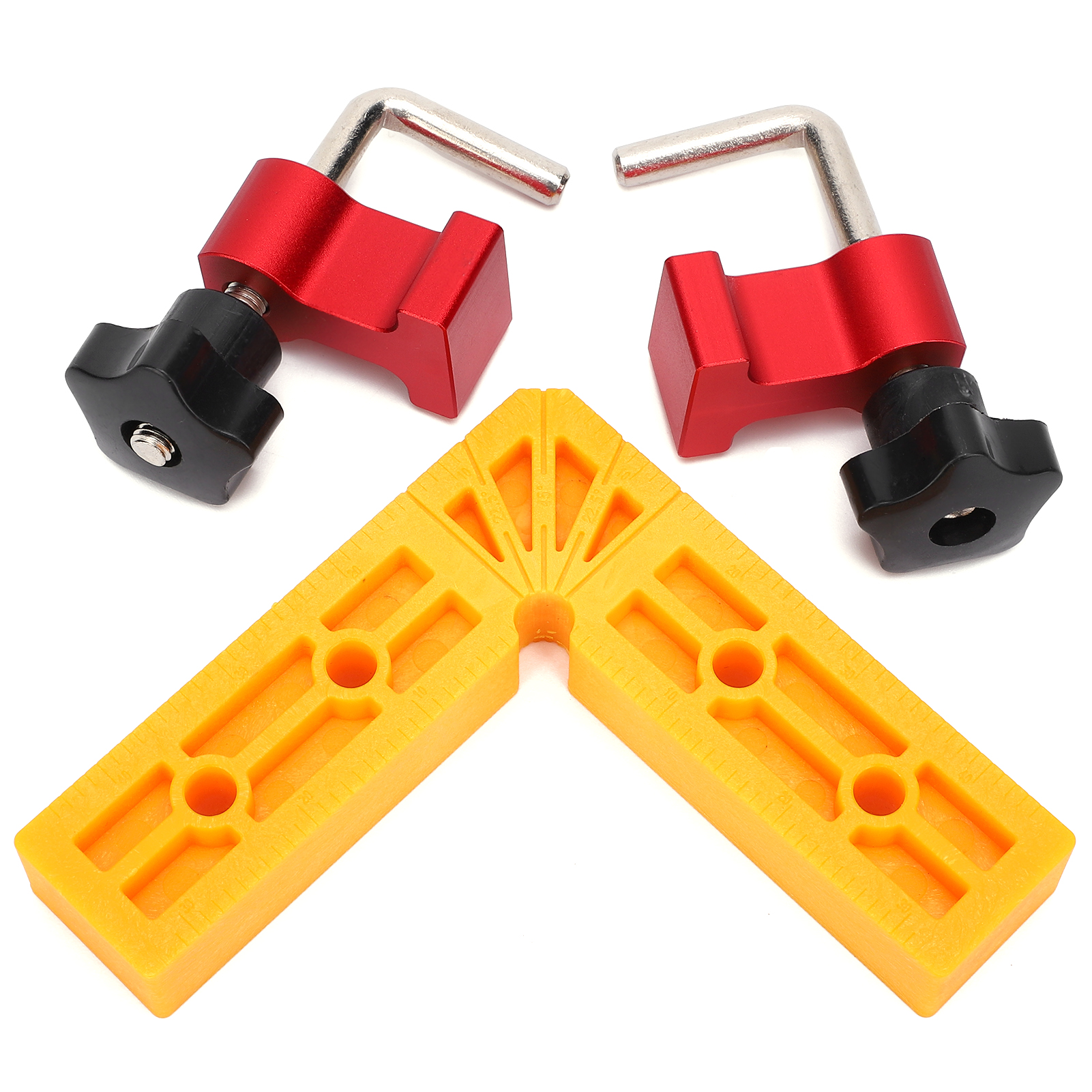 90°-winkel-positionierklemmen Für Schreiner- Und Tischlerwerkzeuge (120 X 120 Mm)