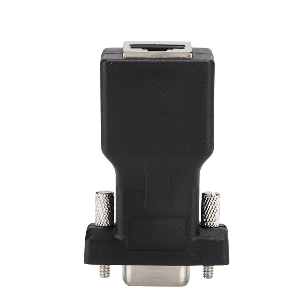 2er-pack Db9-buchse Auf Rj45 Analoge 720p/1080i/1080p-adapter Aus Dickem Aluminium Für Computer