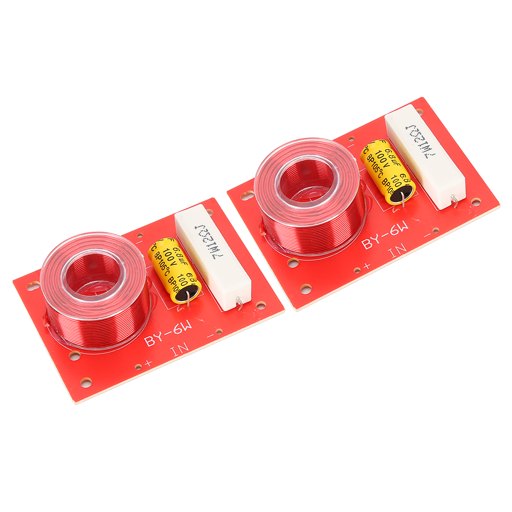 2 Stück Reine Bass-frequenzteiler-audio-crossover-filterkarten Für 3- Bis 8-zoll-lautsprecher
