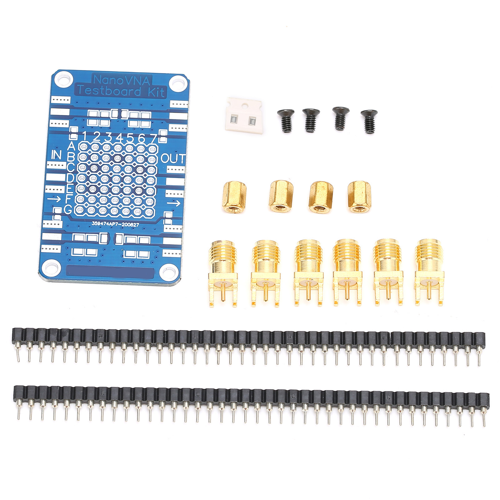 Testkit Für Vektornetzwerkanalysatoren, Pcb-kompatibel, Mit Demonstrationsplatinen Für Smd-tests.