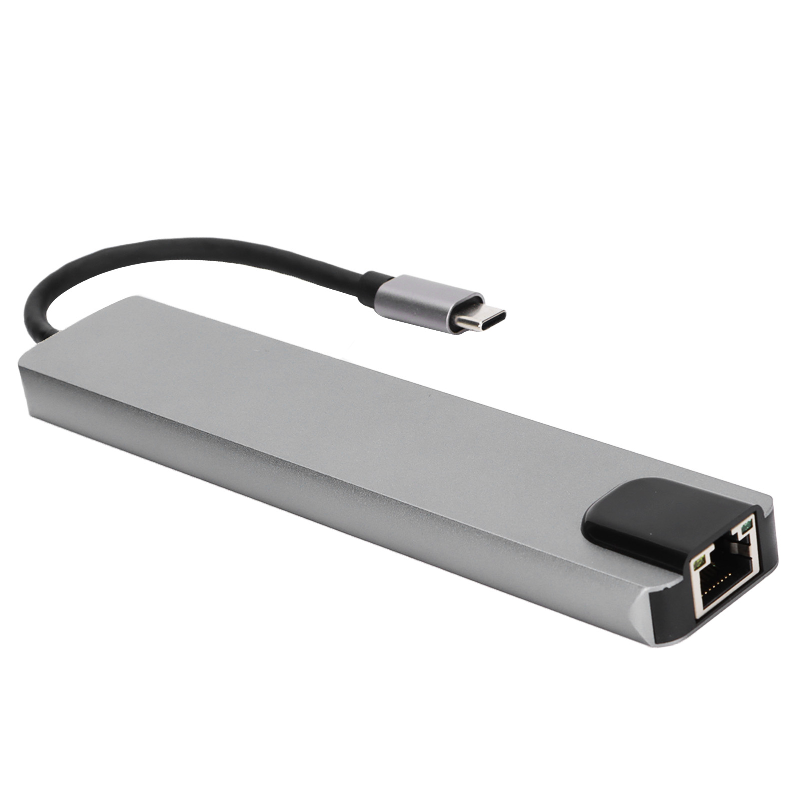 Tragbarer Und Robuster Usb-c-hub Mit 87 W Leistungsabgabe, Hergestellt Aus Verschleißfester Aluminiumlegierung, Usb-c-dockingstation