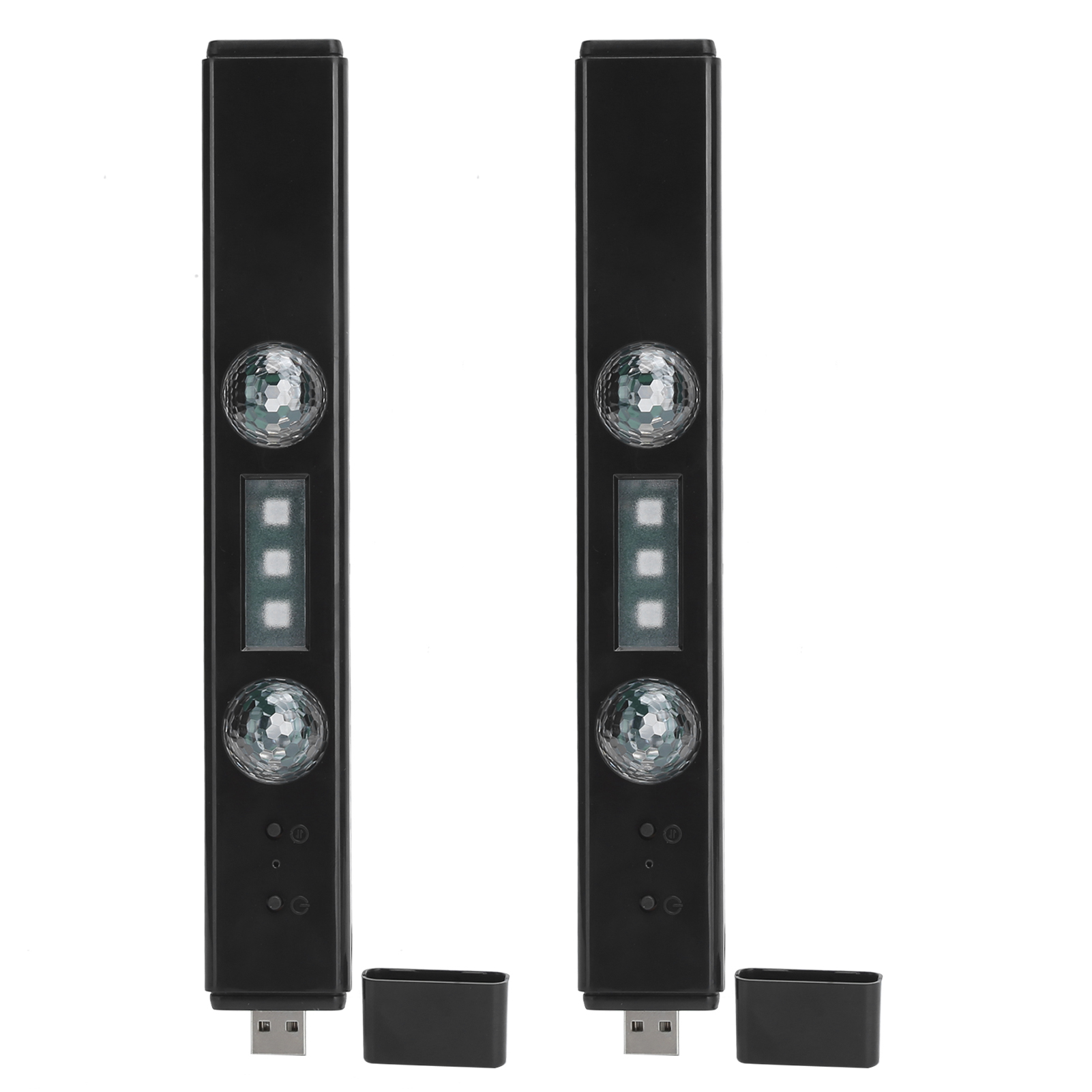 Led-autolichtleiste, Kabelloses Usb-laden, Dekorative Innenraumbeleuchtung Mit Fernbedienung