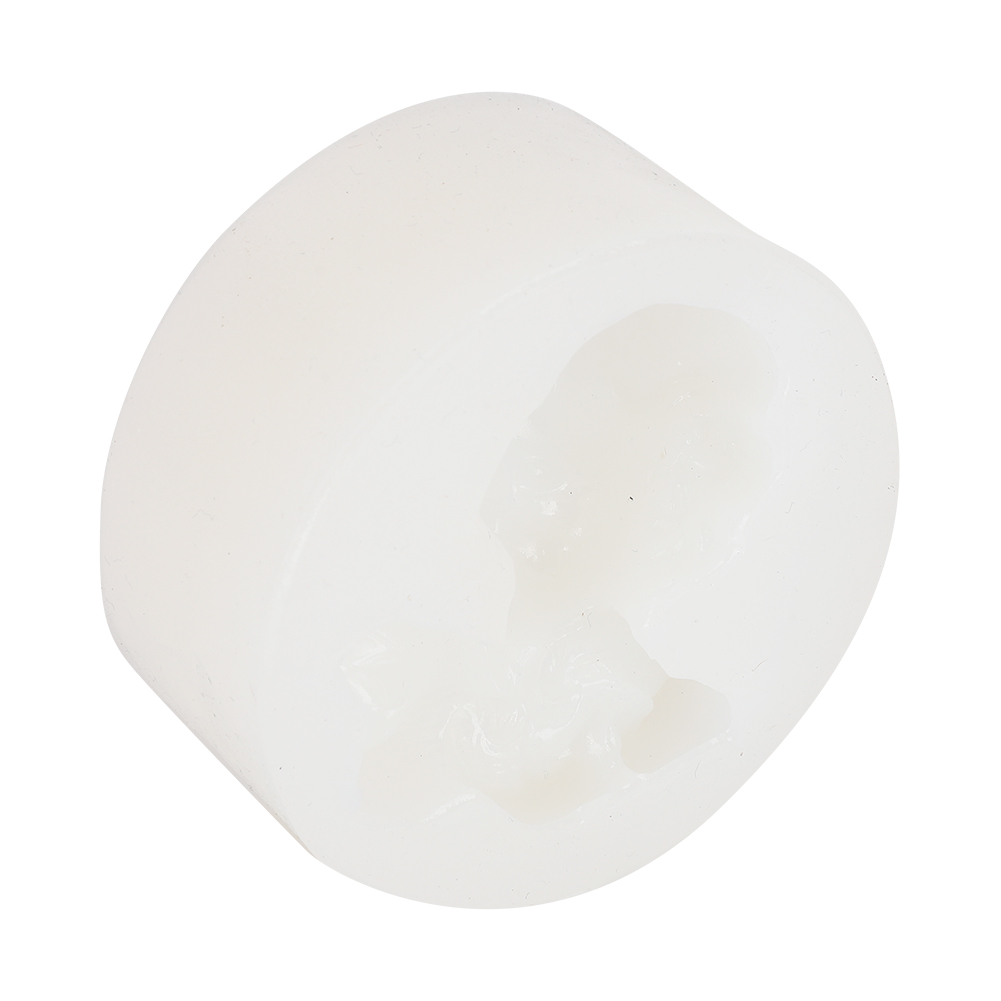 Diy-epoxid-silikonform, Handgefertigtes, Engelsförmiges Werkzeug Für Seife, Aromatherapie, Duftwachs Und Dekoration. Typ 2 Mit Offenen Augen.