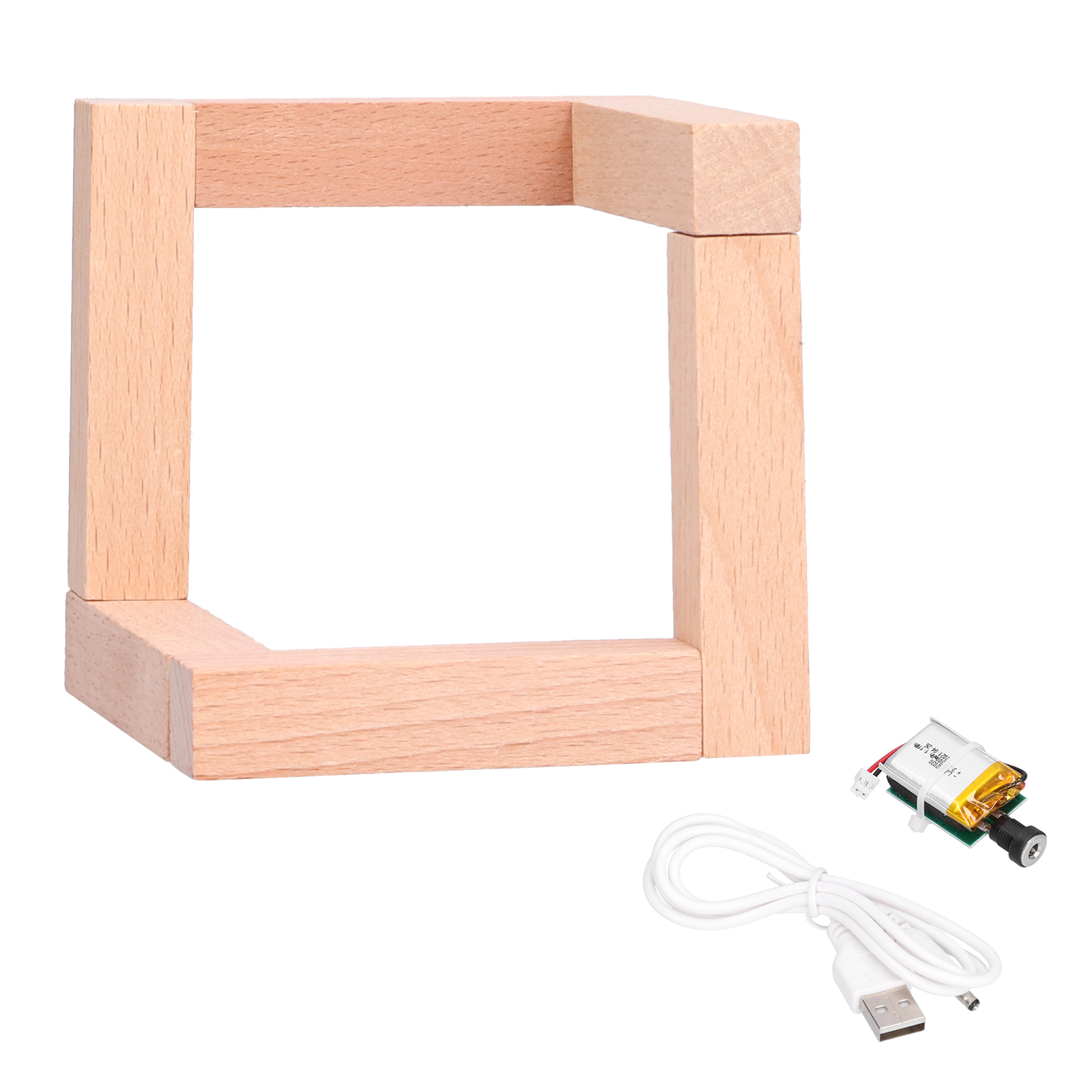 Moonlight Board Zweifarbige Nachttischlampe, Diy-bausatz Mit Datenkabel