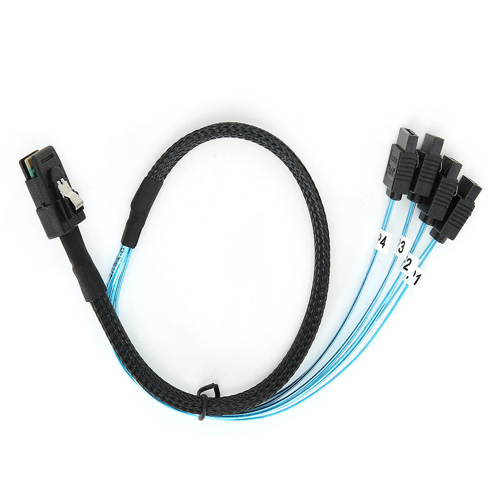 Mini-sas-g0101-36-pin-sff-8087-auf-4-sata-kabel Für Server – Computerzubehör
