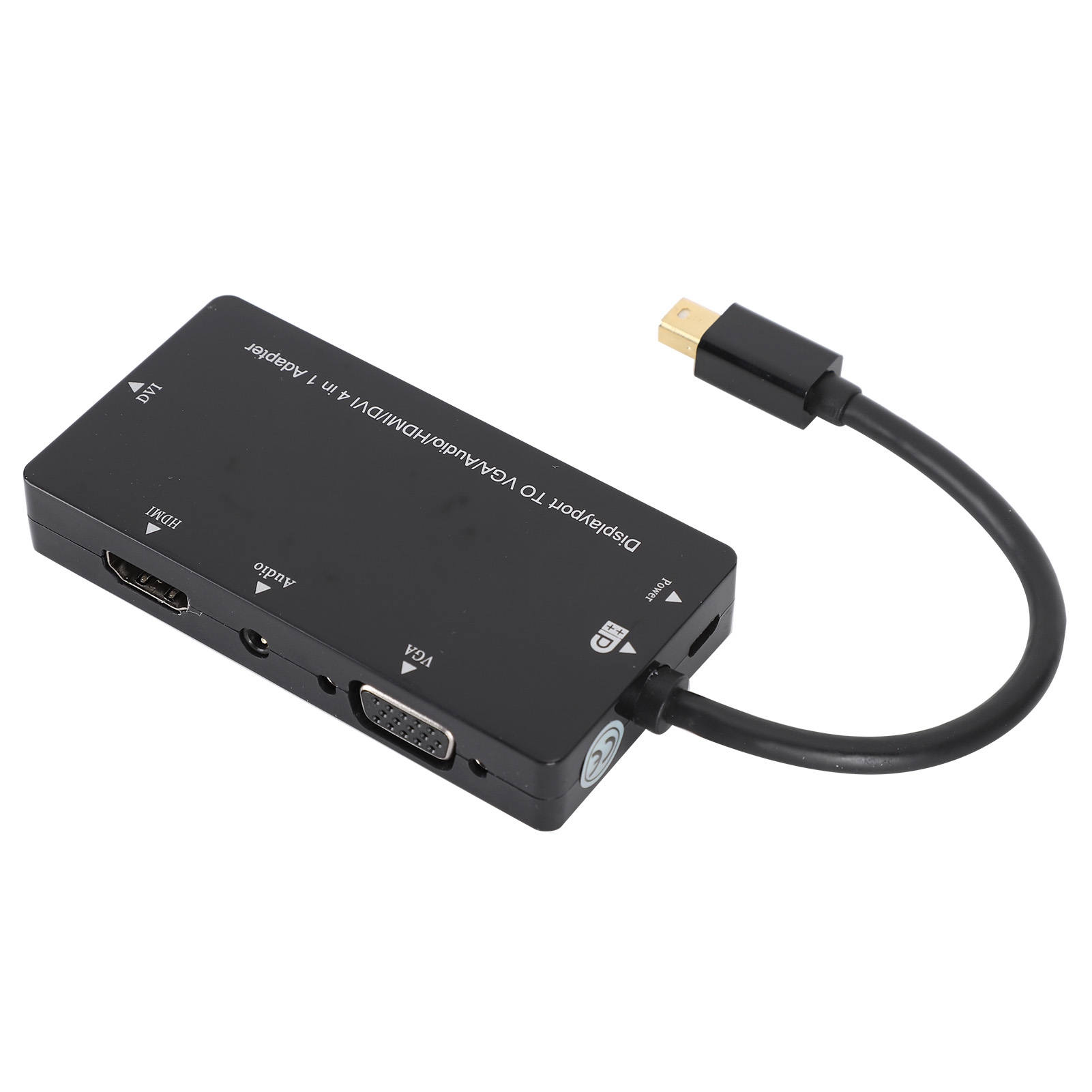 Mini Dp Auf Vga / Auf Hdmi/dvi Adapter, 4-in-1 Konverterkabel Für Computer