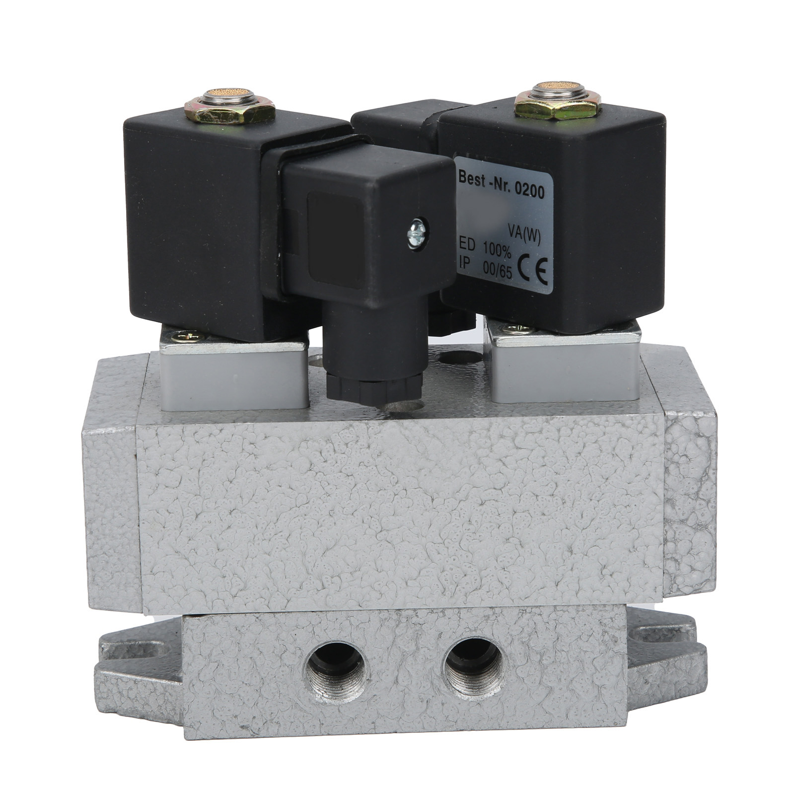 5-wege-magnetventil Mit 2 Positionen, Doppelte Elektrische Steuerung, Mechanisches Bauteil G1/4 Zoll K25d2h-8ac 110 V