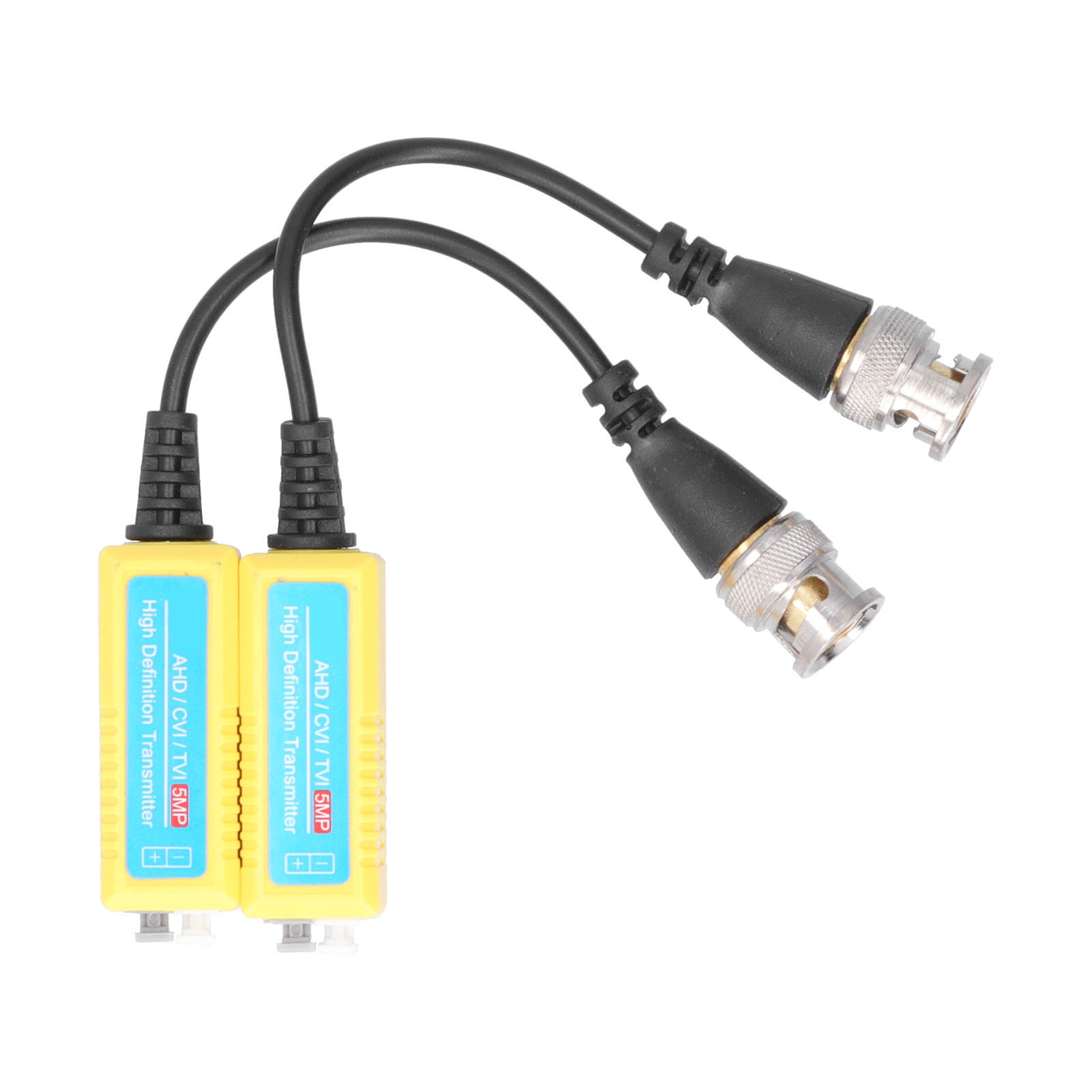 2 Passive 5mp Cctv High Definition Bnc Twisted Pair Transmitter Video Baluns Für Ahd/cvi/tvi Sicherheitskameras