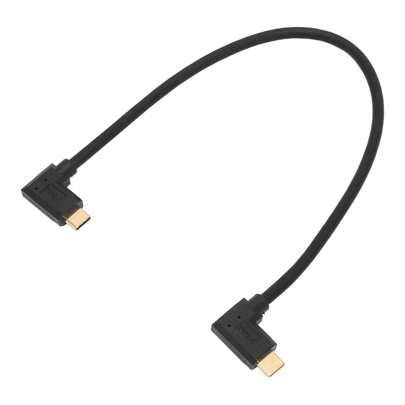 90°-usb-c-datenkabel (stecker Auf Stecker), 10 Gbit/s, Vergoldete Stecker, Usb-c-verlängerungskabel