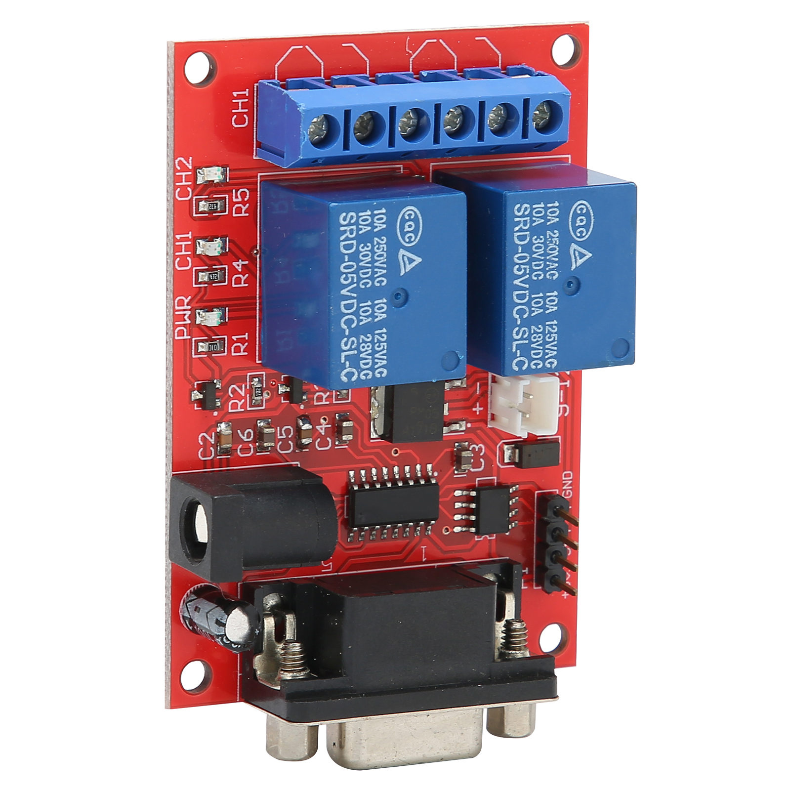 4a-relaismodul, Serielle Schnittstellensteuerung, 2-kanal-kapazitivfilter, Sr-10-ein-chip-controller