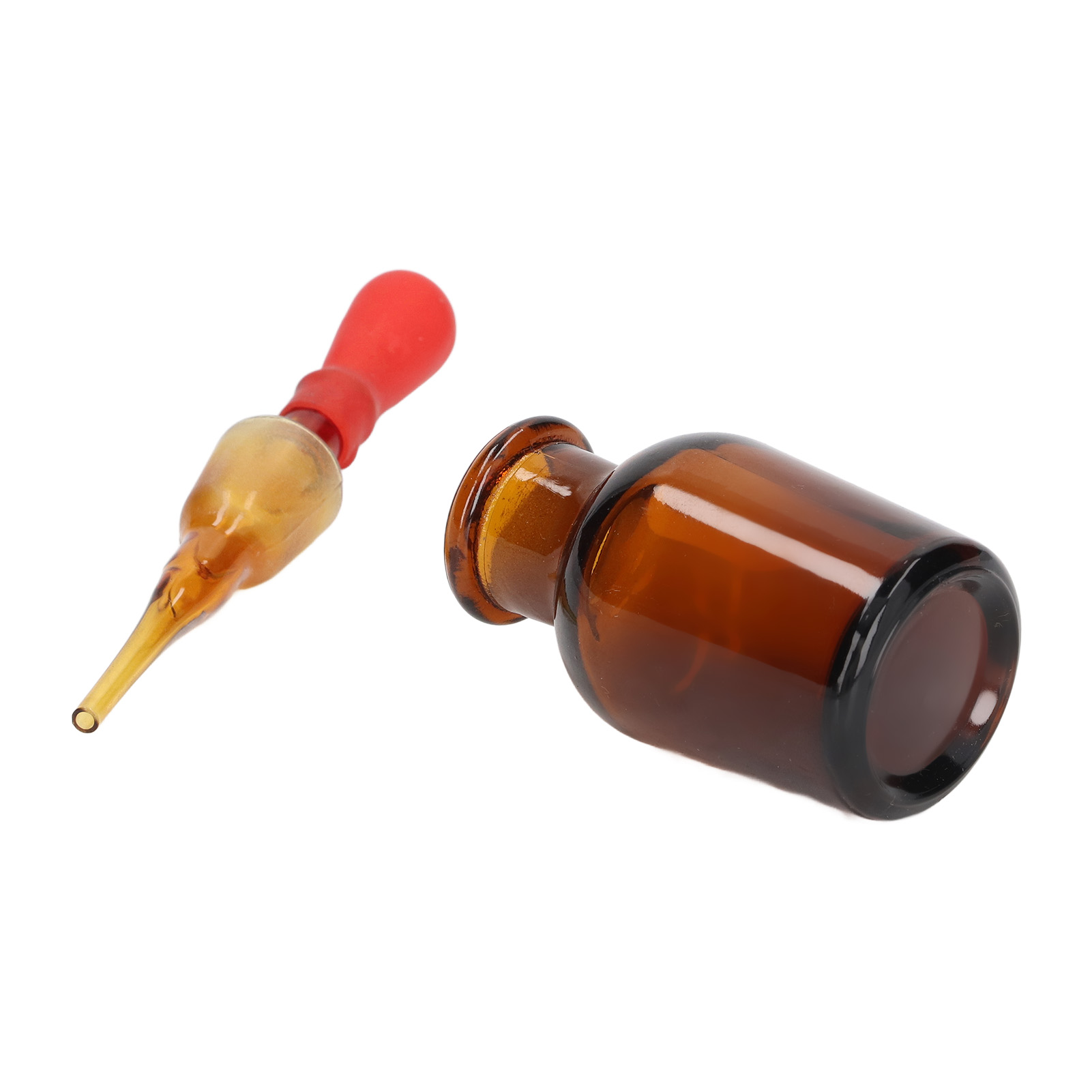 Set Mit 10 X 30 Ml Tropfflaschen Mit Gummistopfen Für Laborexperimente