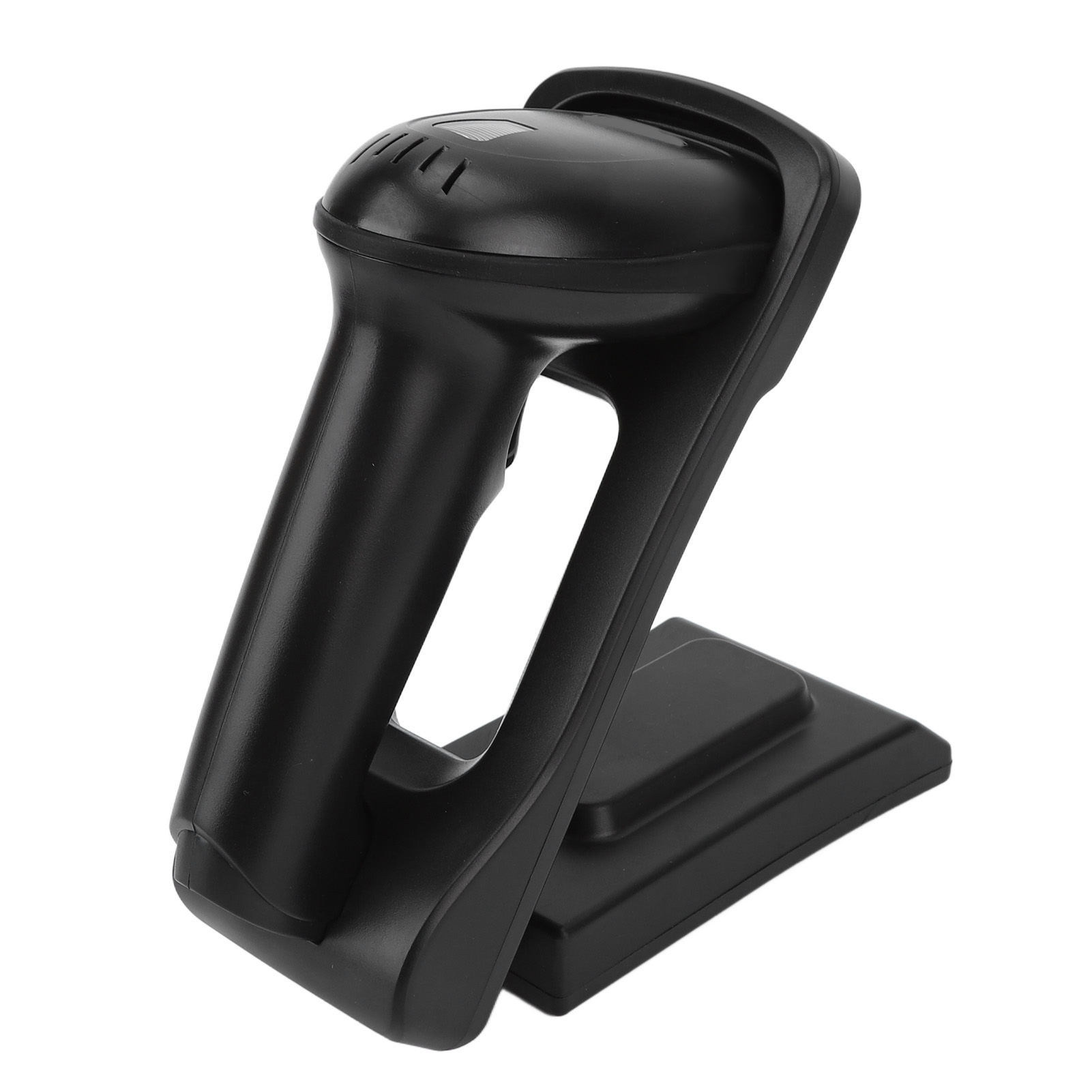 Tragbarer 2,4-ghz-funk-barcodescanner Mit Usb-ladefunktion Und Verstellbarem Ständer