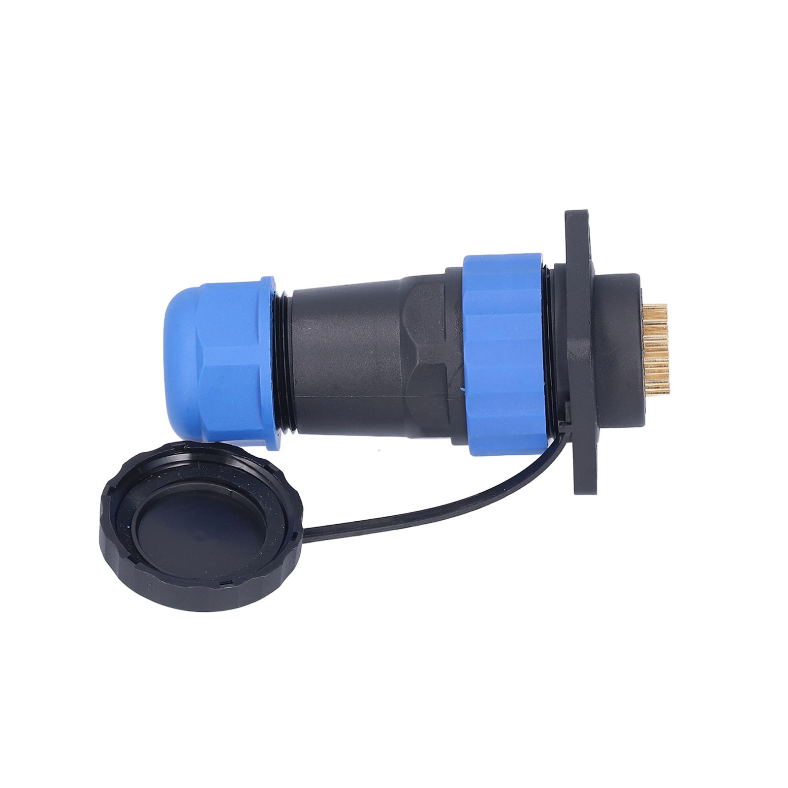 Wasserdichter Vierkantflanschverbinder, 4 Löcher, Für Luftfahrtstromkabel, 250 V Ac, 5 A, Sp2819