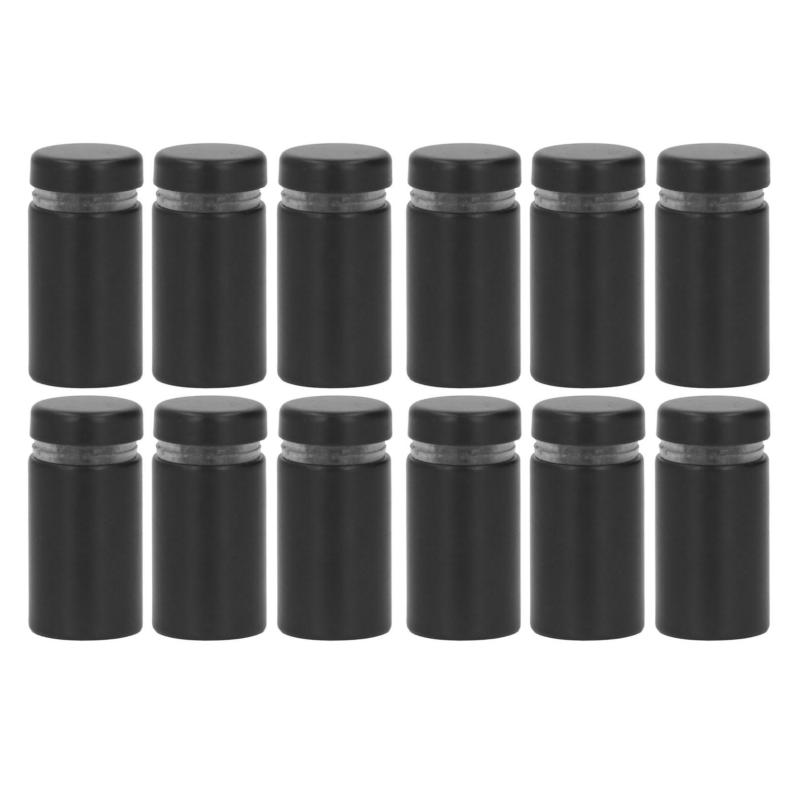 Werbewandmontage-set Mit 12 Edelstahl-abstandsschrauben (16 X 30 Mm)