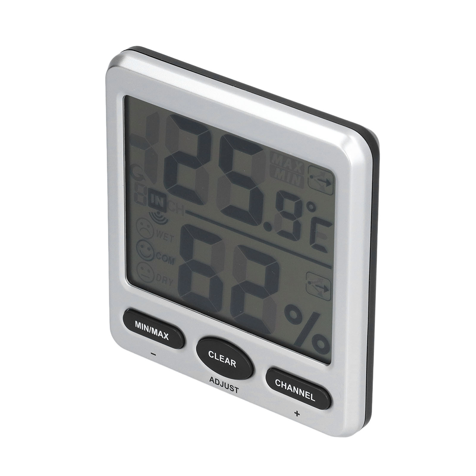 Kabelloses Thermometer-hygrometer, Digitaler Temperatur- Und Feuchtigkeitsmonitor Für Babyzimmer Im Innen- Und Außenbereich (tsws07c1)