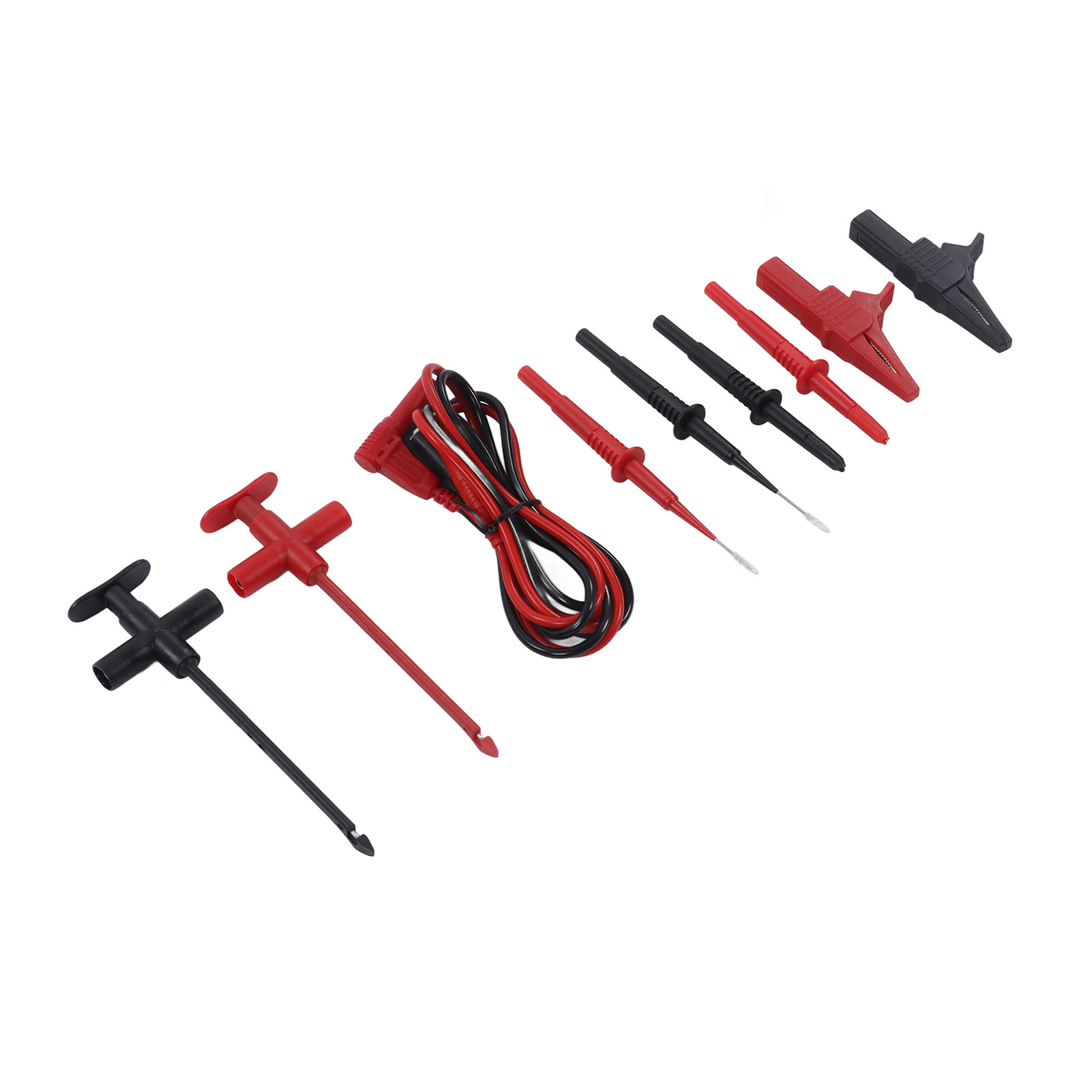 Multimeter-set Für Elektrische Wartungsarbeiten: Messleitungen Mit Messingspitzen, Pvc- Und Pa-messleitung.