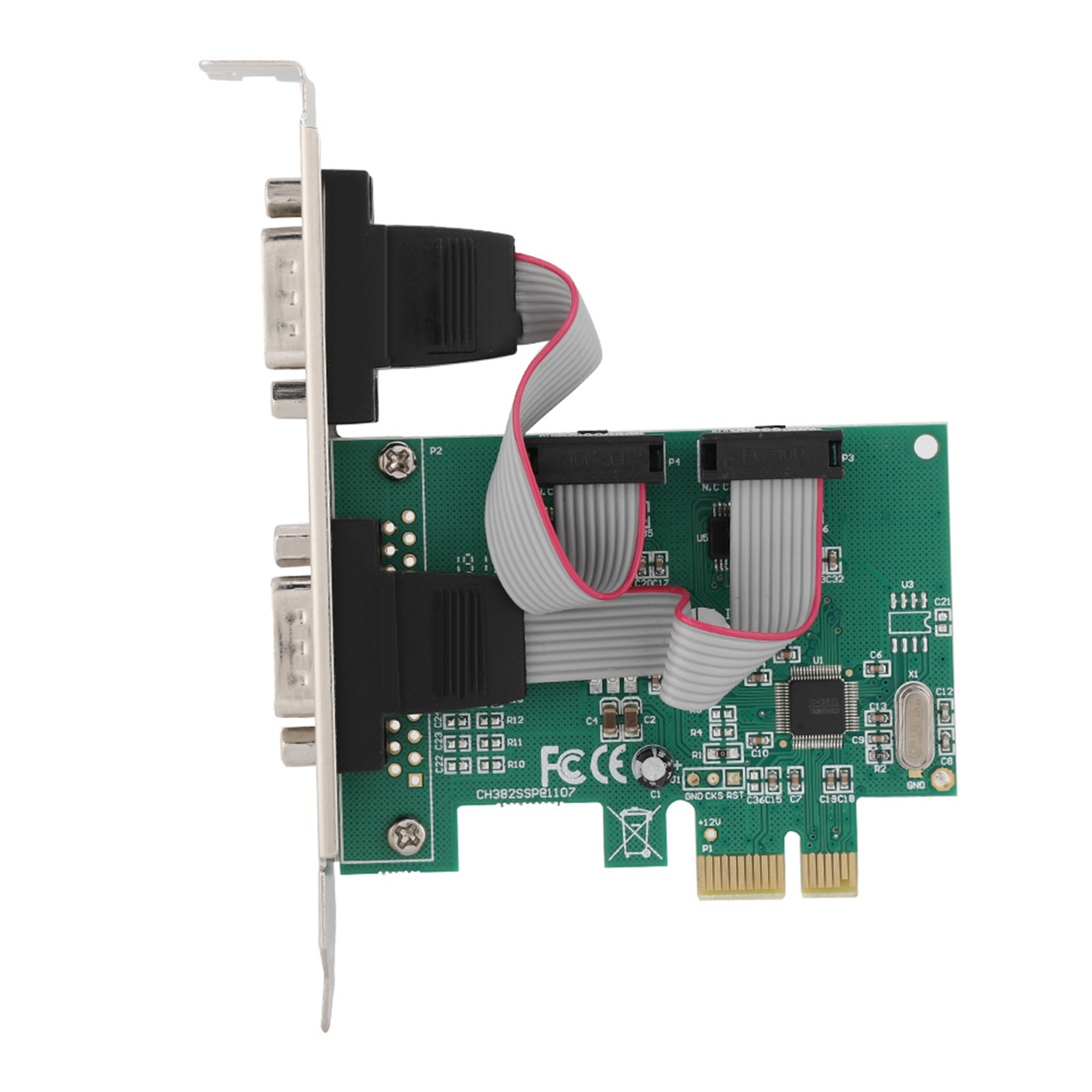 2-port Pci Express Kartenadapter/konverter (2 Rs-232 Com Serielle Schnittstellen Auf Pci-e)