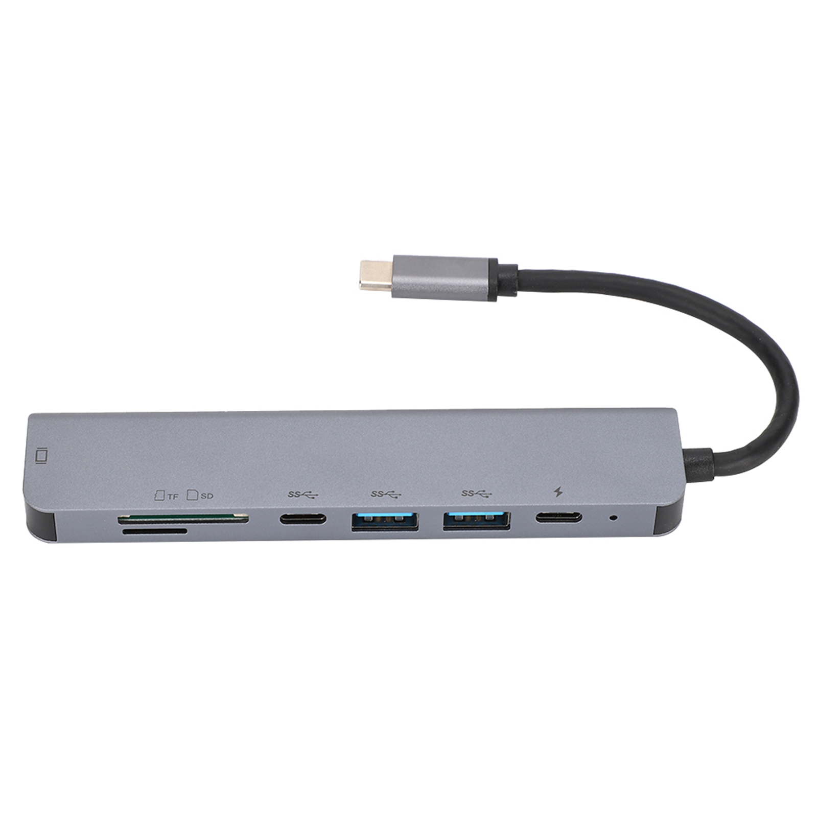 7-in-1 Multifunktions-hub Typ-c Auf Hdmi + Pd Mit Schnellladekonverter