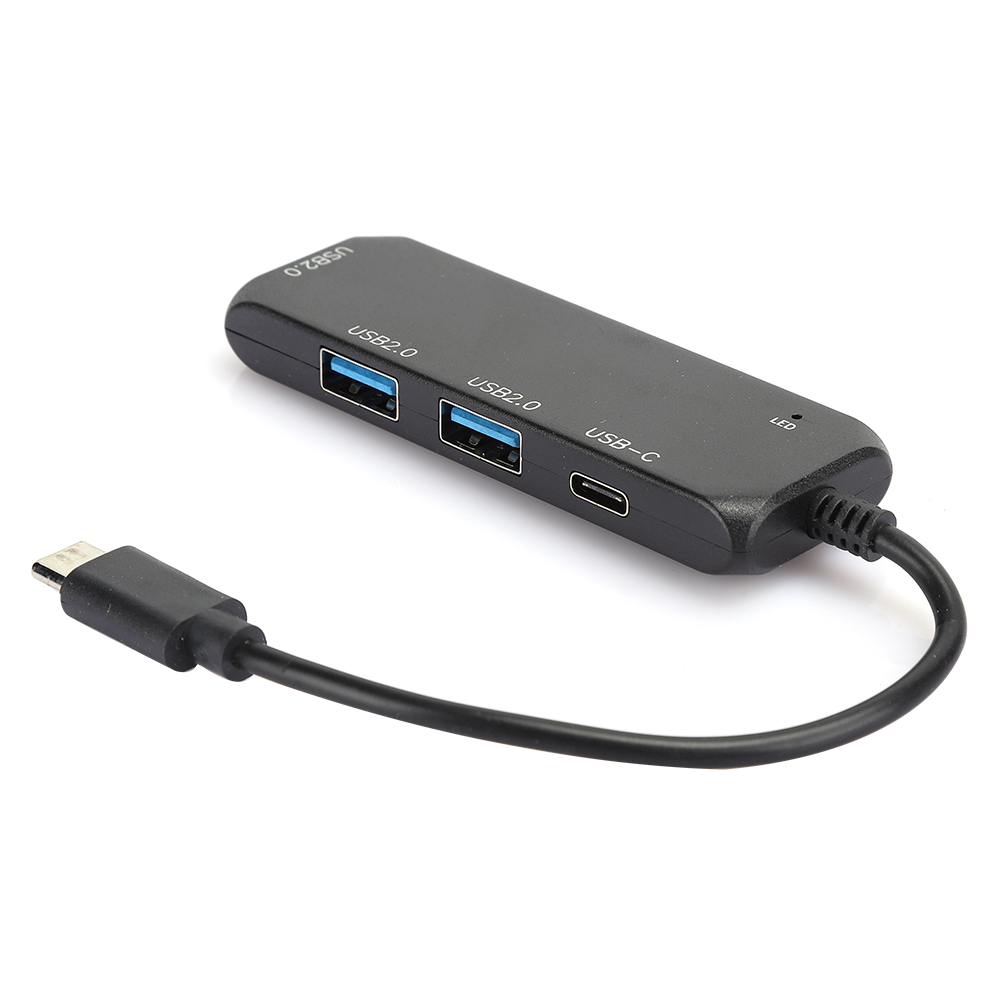 4-port-usb-hub, Splitter, Verlängerungskabel, Ultraschneller Adapter Für Laptop Und Pc, Typ-c 2.0