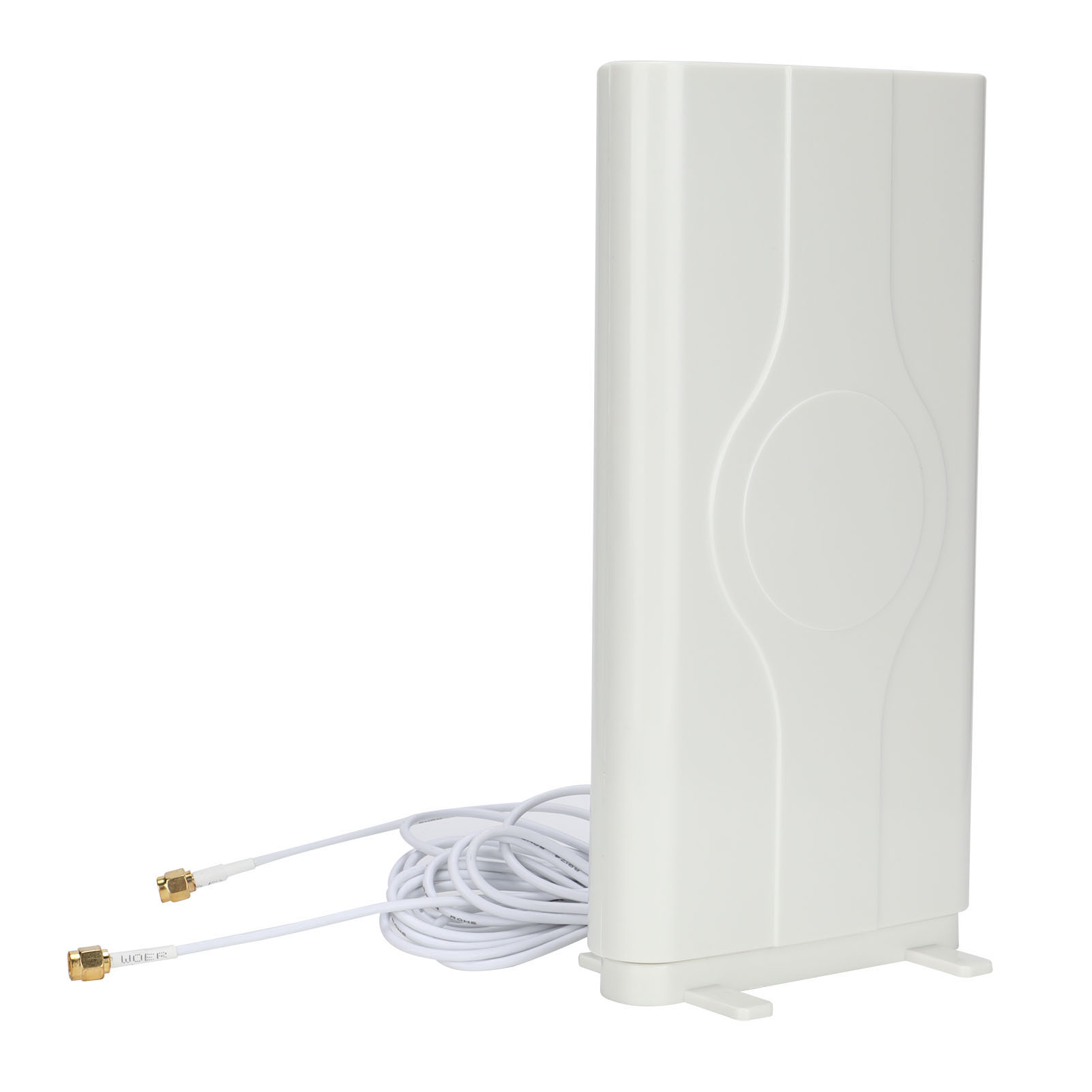 2 M Lange 4g-wlan-flachantenne, Sma-stecker, Signalverstärker (700 Mhz Bis 2700 Mhz) Für Büro- Oder Innenwandmontage