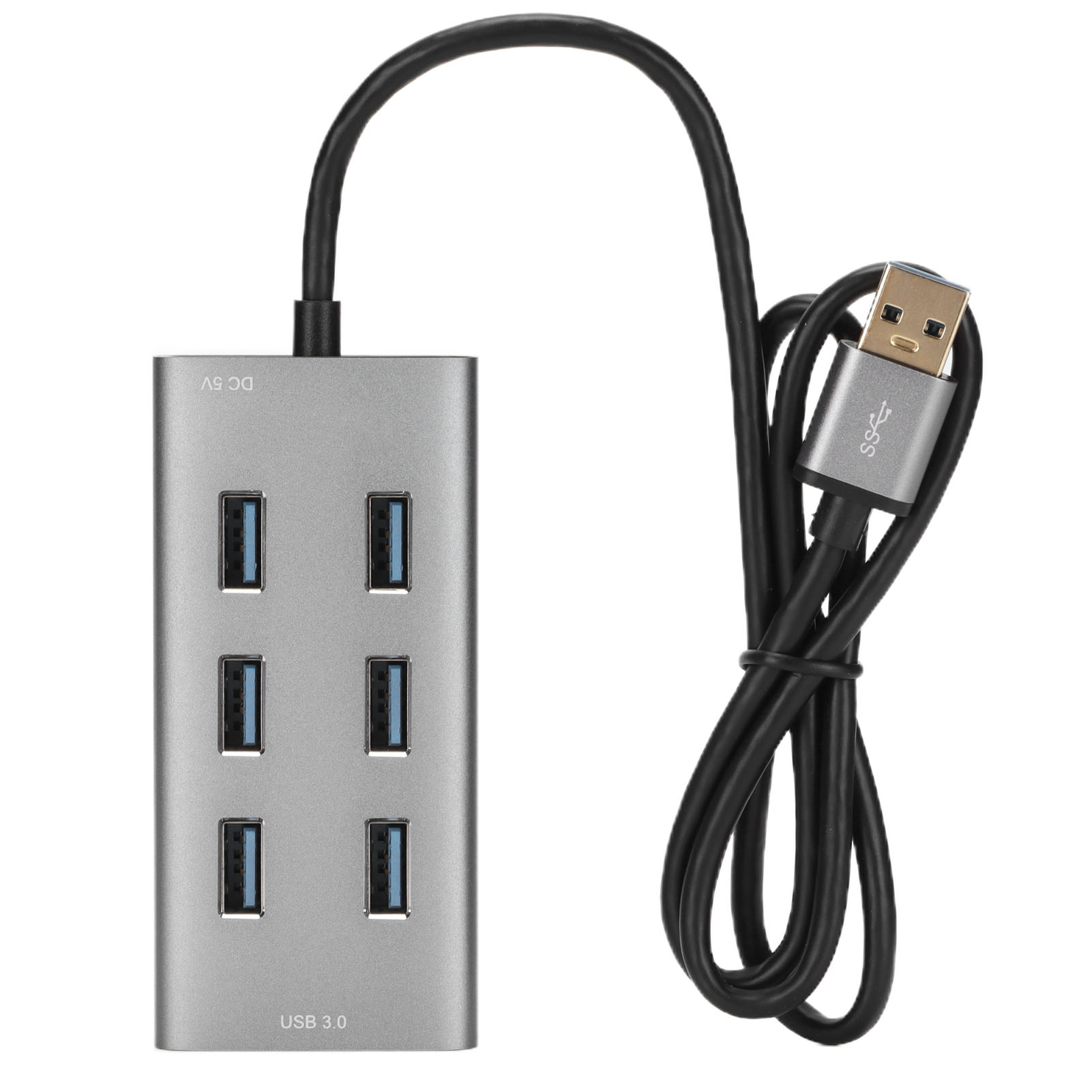 7-port Usb 3.0 Hub, Hohe Geschwindigkeit, Plug & Play, Antioxidativ, Verschleiß- Und Hitzebeständig, Usb-splitter