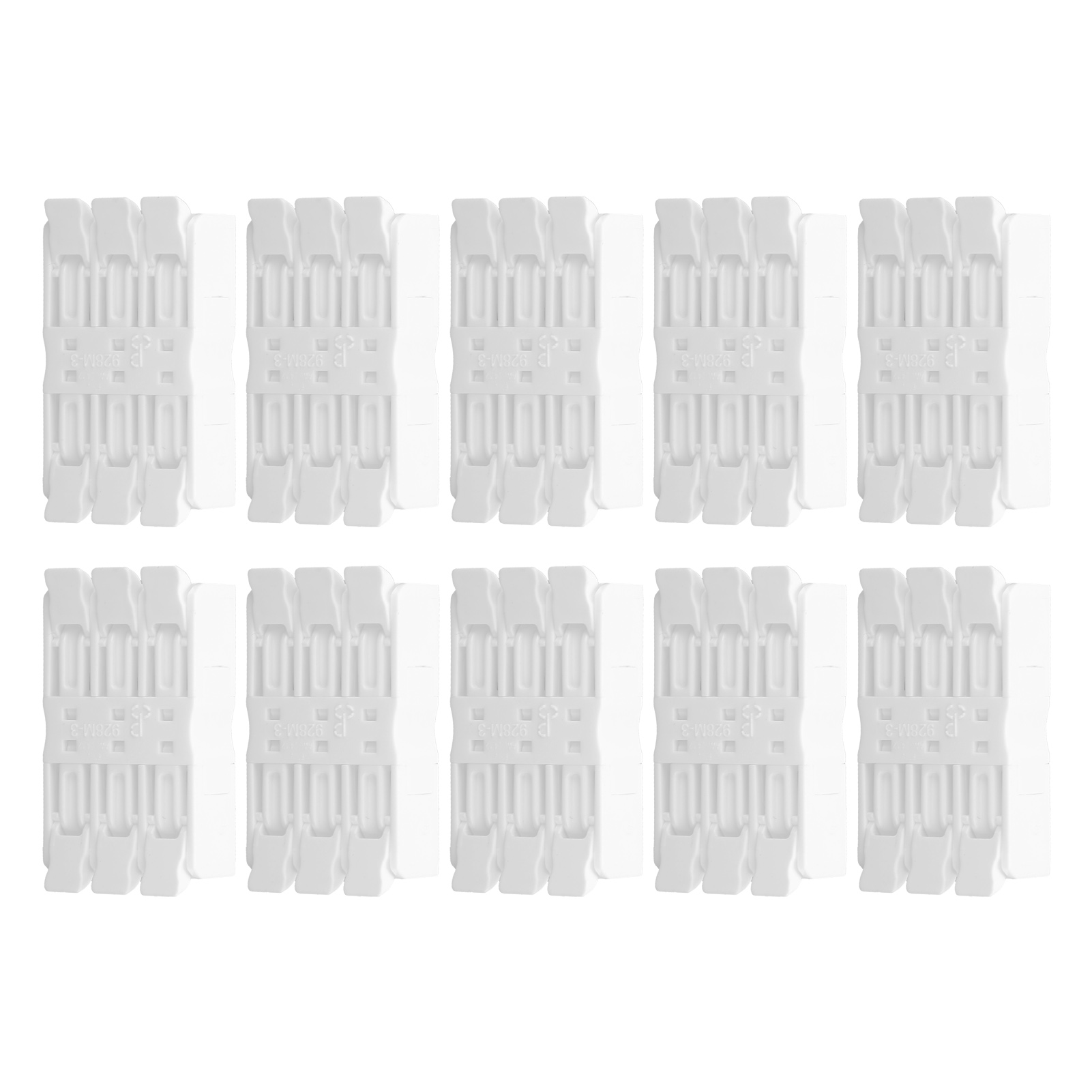 Packung Mit 10 928m-3p-anschlussklemmen, Doppelten Steckverbindern, Schnellanschlussklemmen Für Den Bau
