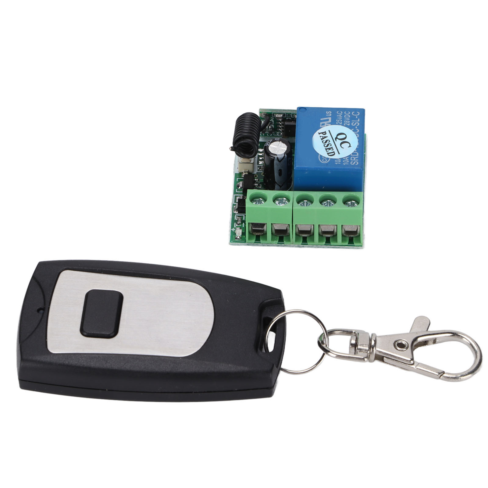 Einkanalige, Eintönige Relais-fernbedienung, Automatisierungstyp, Mit Tastenabdeckung, 12 V Dc