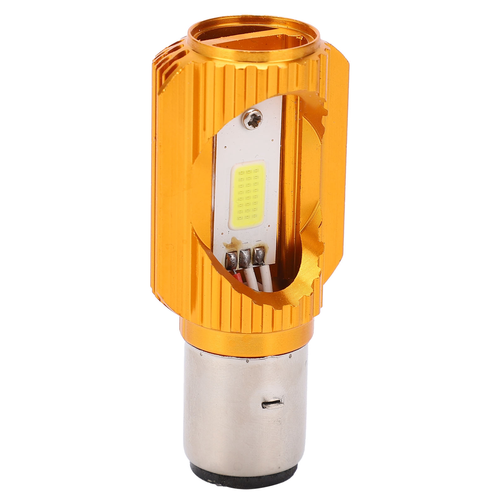 H6 2-pin Led-motorradscheinwerfer, 12w Cob-modul, Abblend-/fernlicht