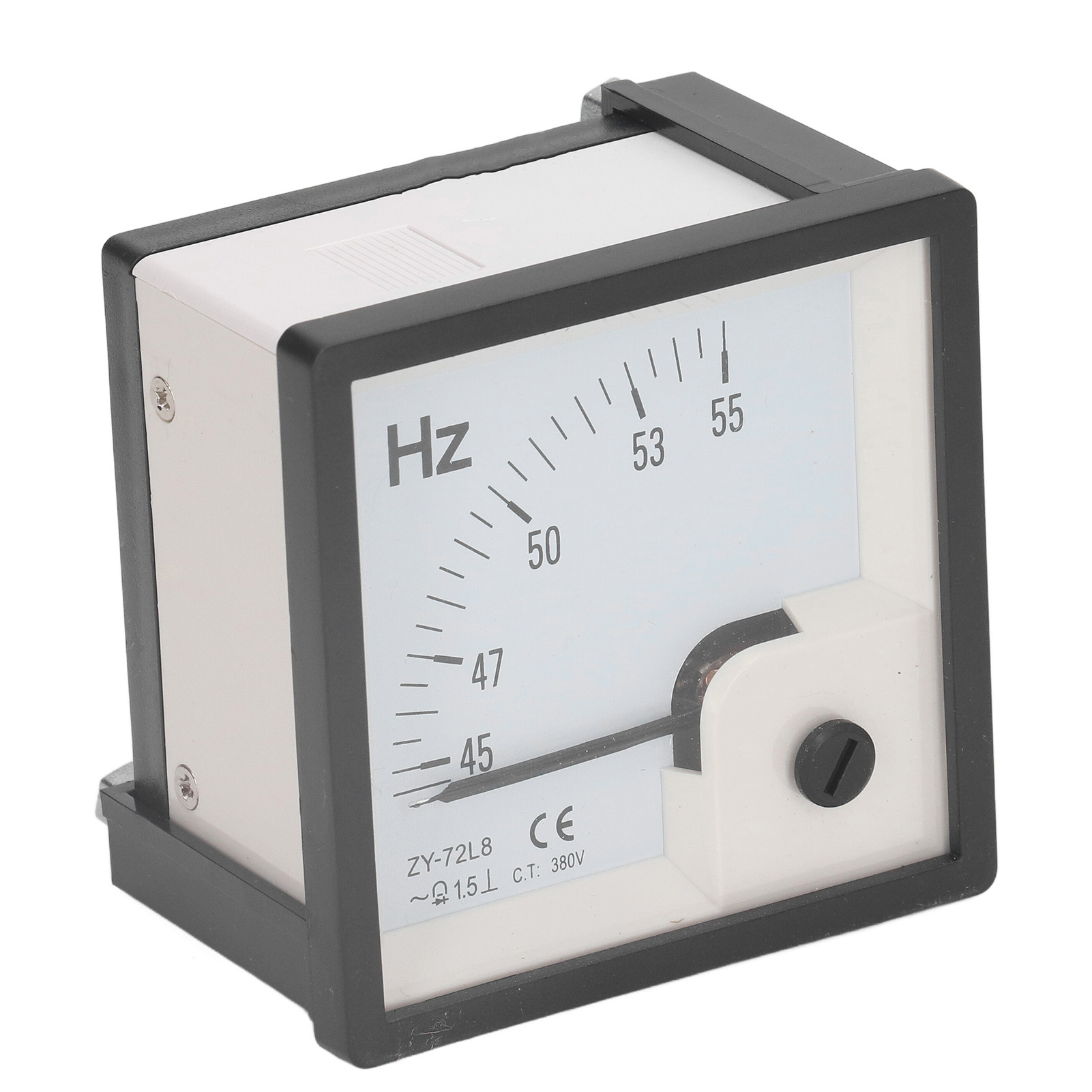 Wechselstrom-frequenzmesser 45 Bis 55 Hz, Genauigkeitsklasse 1,5, 72 X 72 Mm Bedienfeld, 380 V Wechselstrom-frequenztester