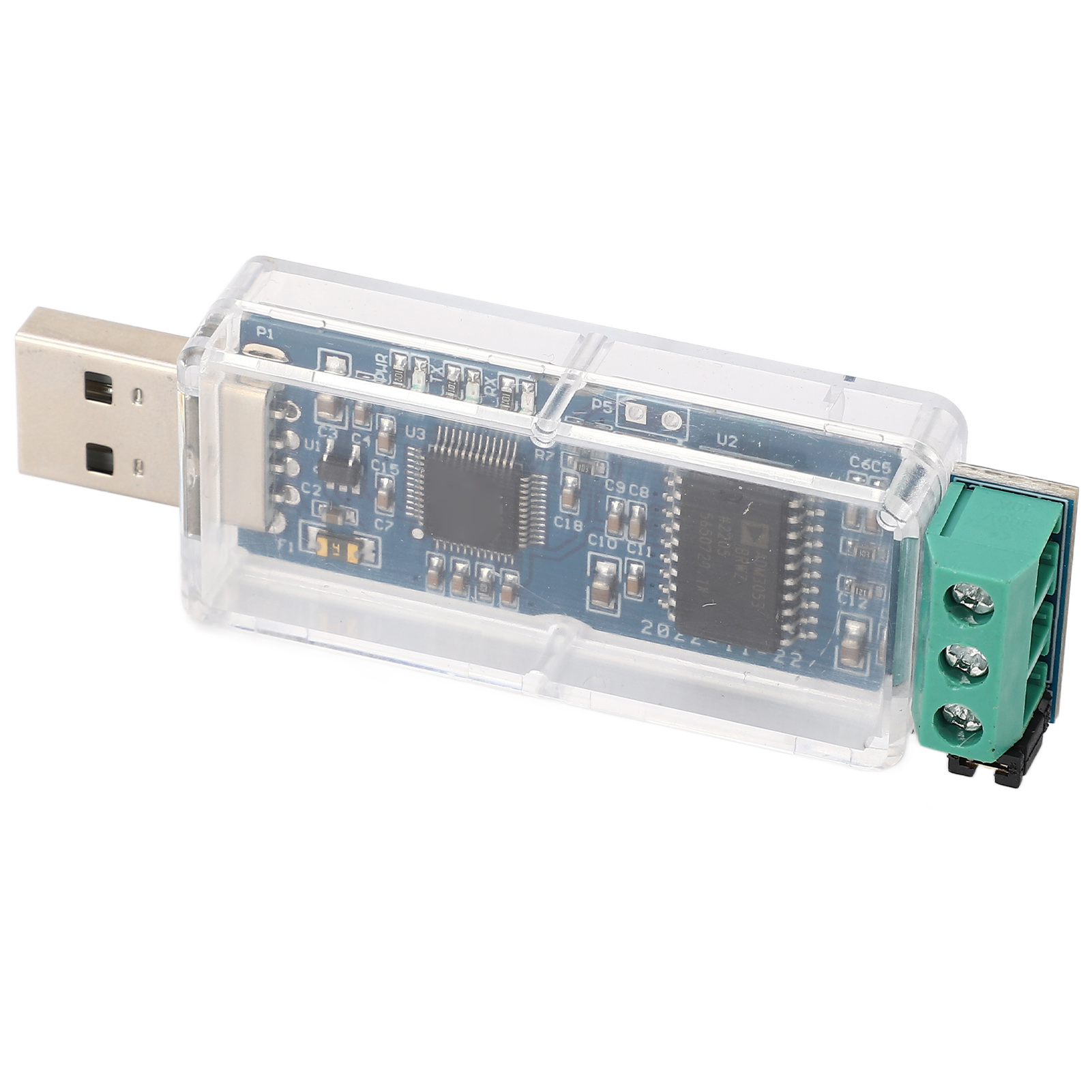 Analyse- Und Debugging-unterstützungseinheit Für Usb-zu-can-modulkonverter, Version Mit Steuerungsisolierung