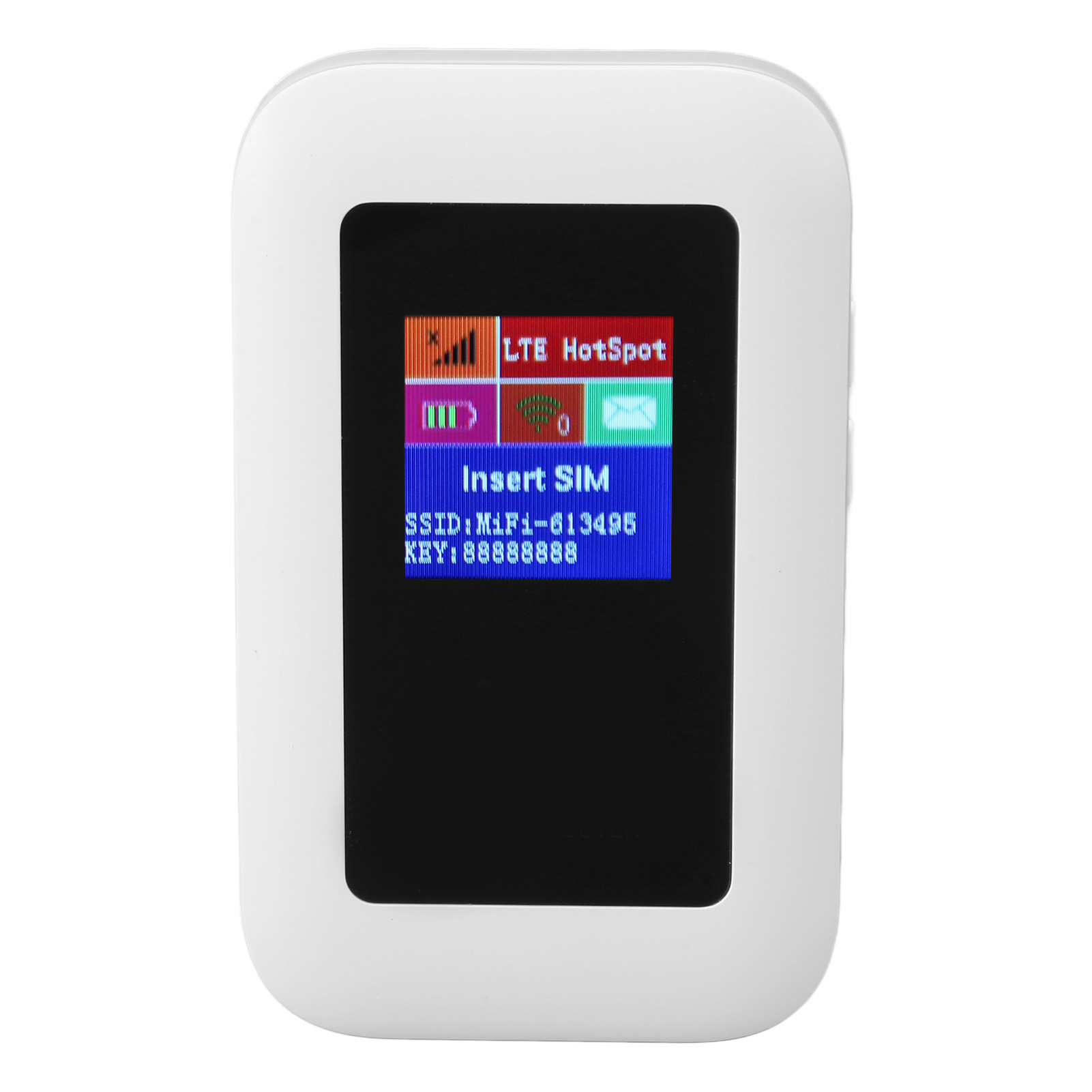 Mifi 4g Lte-router Mit Farbbildschirm, Kompatibel Mit 10 Geräten, 150 Mbit/s Mobiler Wlan-hotspot, Drahtloser Netzwerkrouter Für Die Asiatische Region