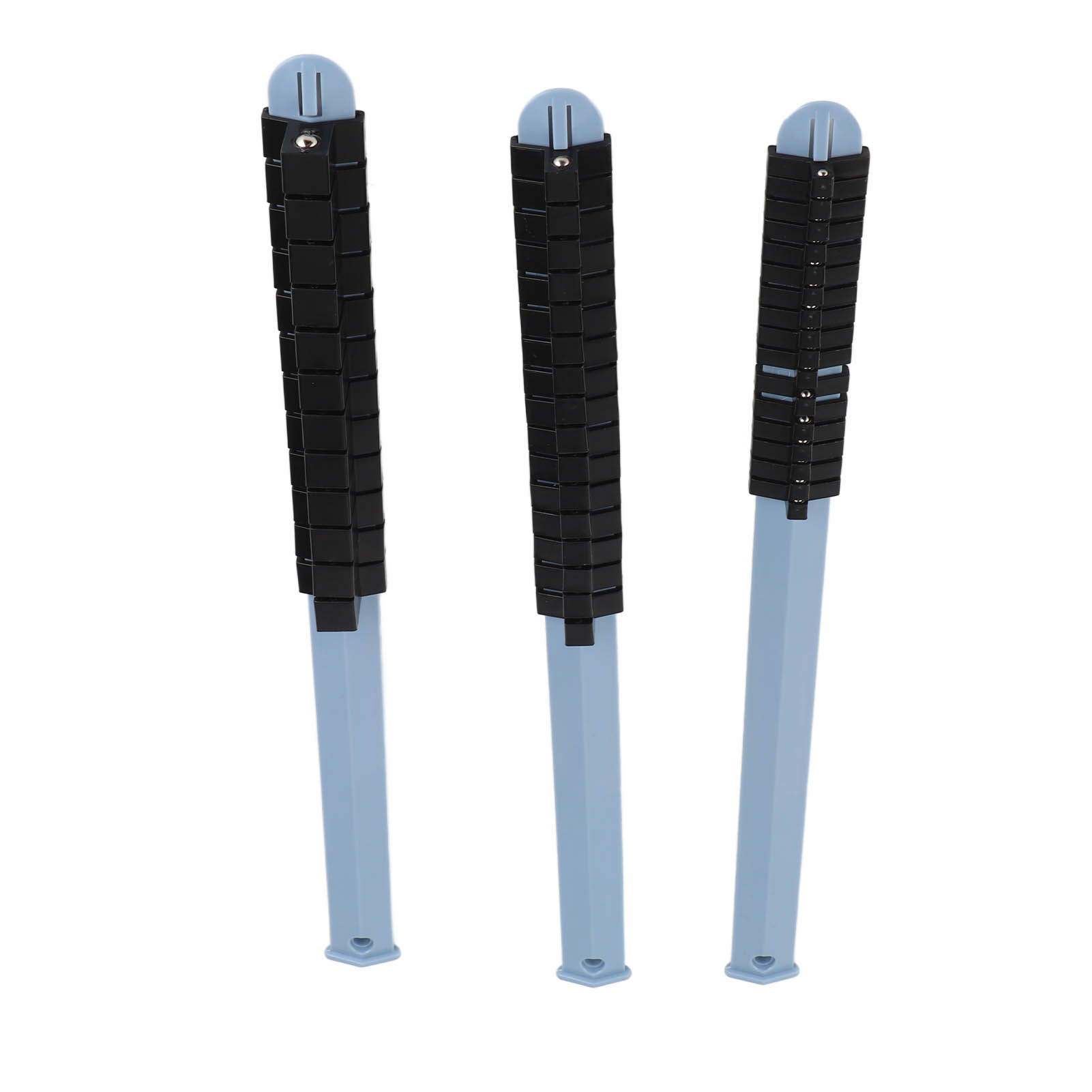 Steckschlüsselhalter Zum Aufstecken Für 1/2", 3/8" Und 1/4" Schienen, Multifunktionaler Steckschlüsselorganizer Aus Kunststoff Für Werkzeugschränke, 3er-set