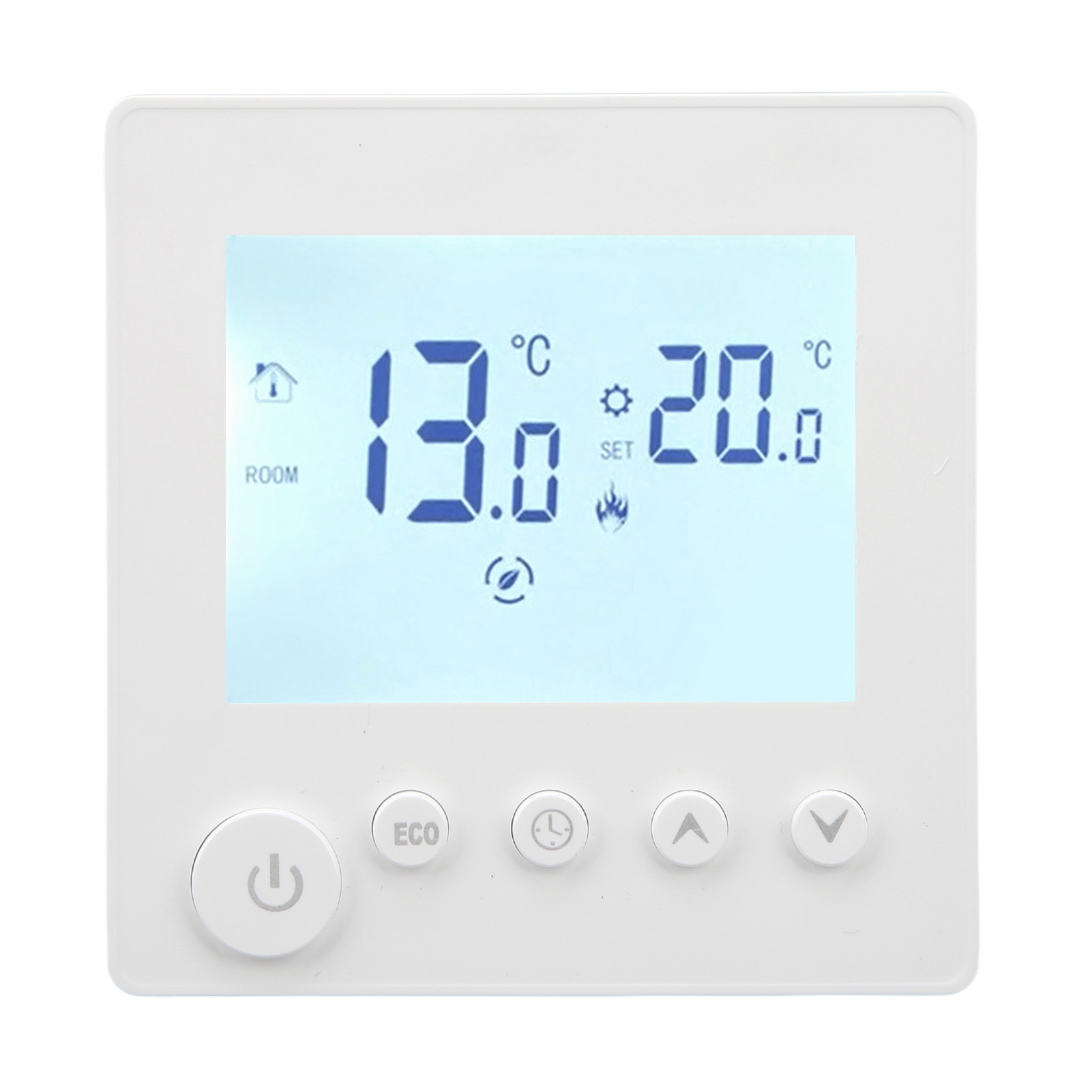 Digitalthermostat Mit Lcd-anzeige, Programmierbarem Timer, Temperaturregler, 90-240v Ac-netzteil Für Die Wassererwärmung (3a).