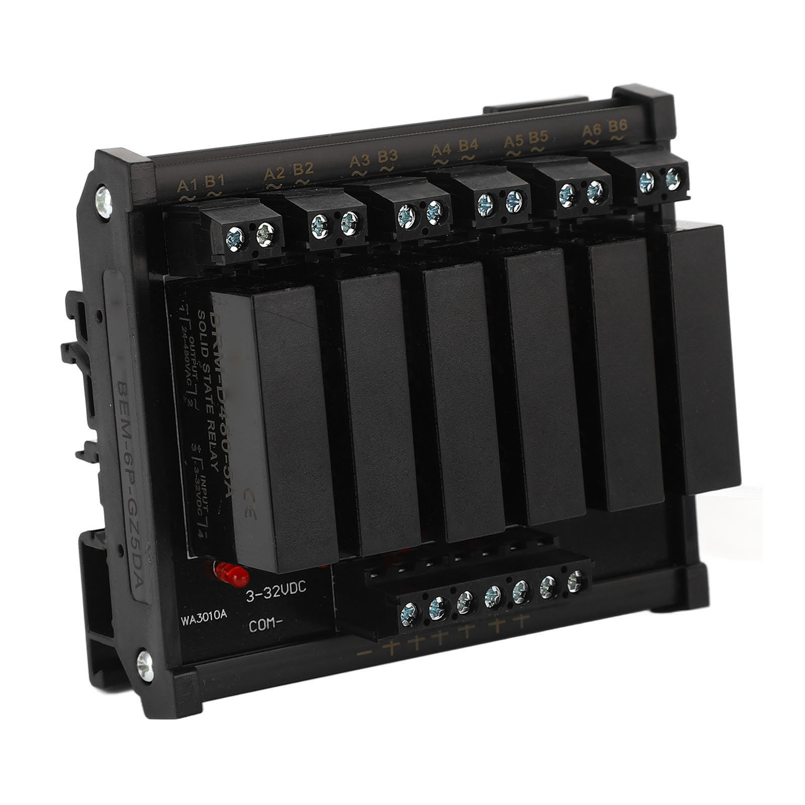 6-kanal-dc/ac-halbleiterrelais, 3-32 V Dc-eingang, 5-8 A Last, Halbleiterrelaismodul (ssr)