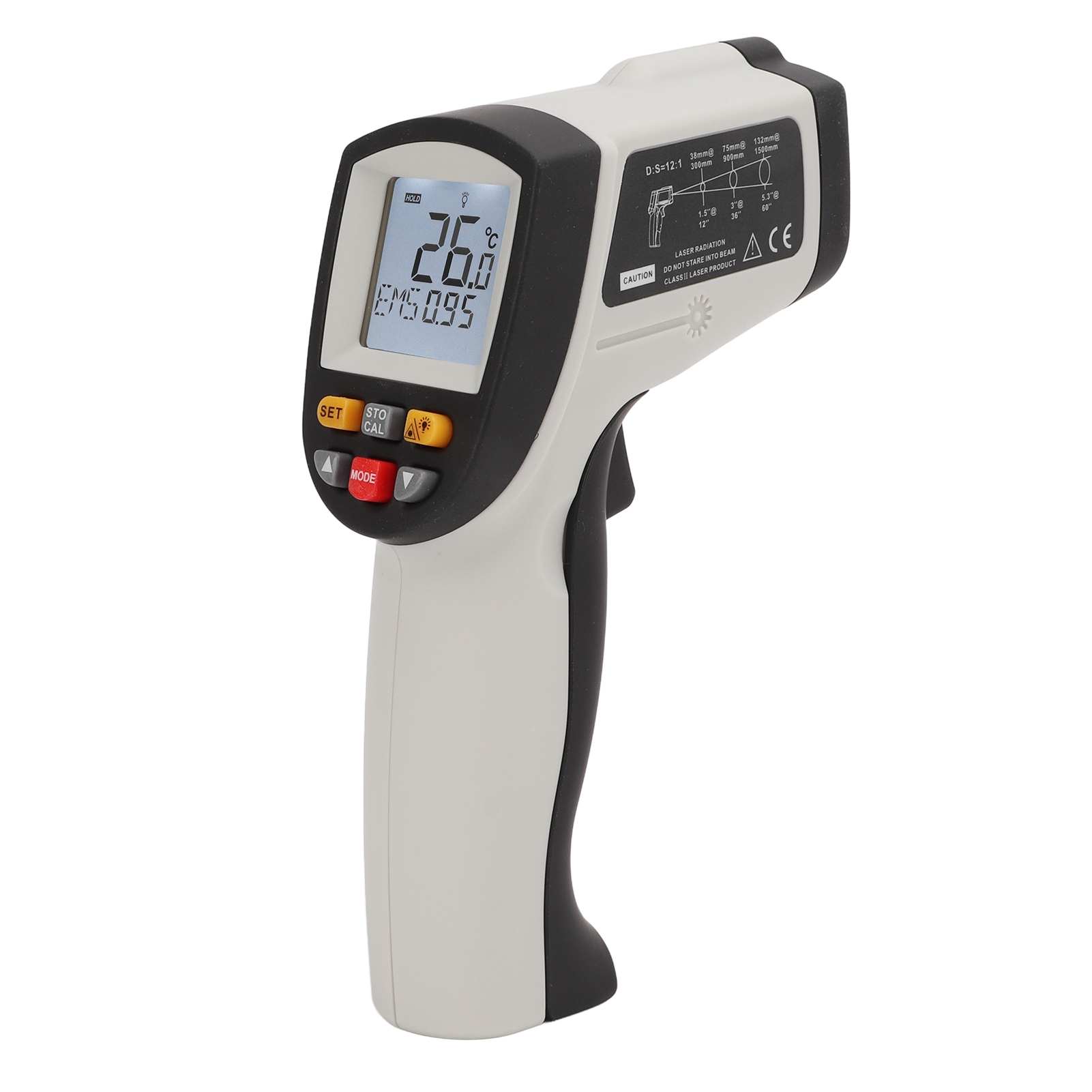 Xrclif-900 Infrarot-thermometer: Sofortige Ergebnisse, Digitales Temperaturmessgerät Für Die Industrie (58-1742°f).