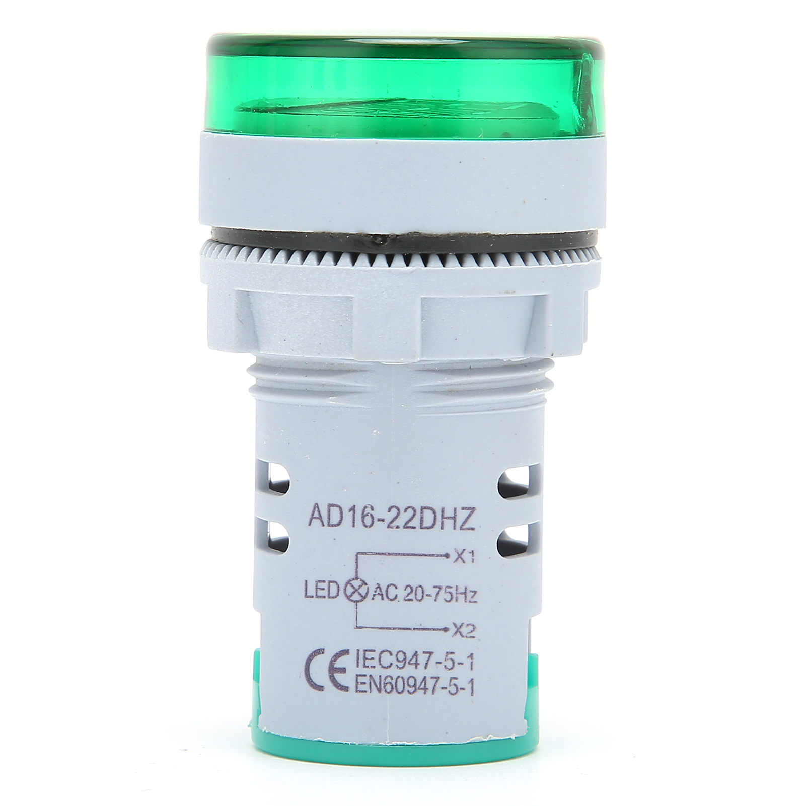 Ad16-22dhz Frequenzmesser 2075 Hz, Beleuchtetes Frequenzanzeigefeld, Grüne Anzeige